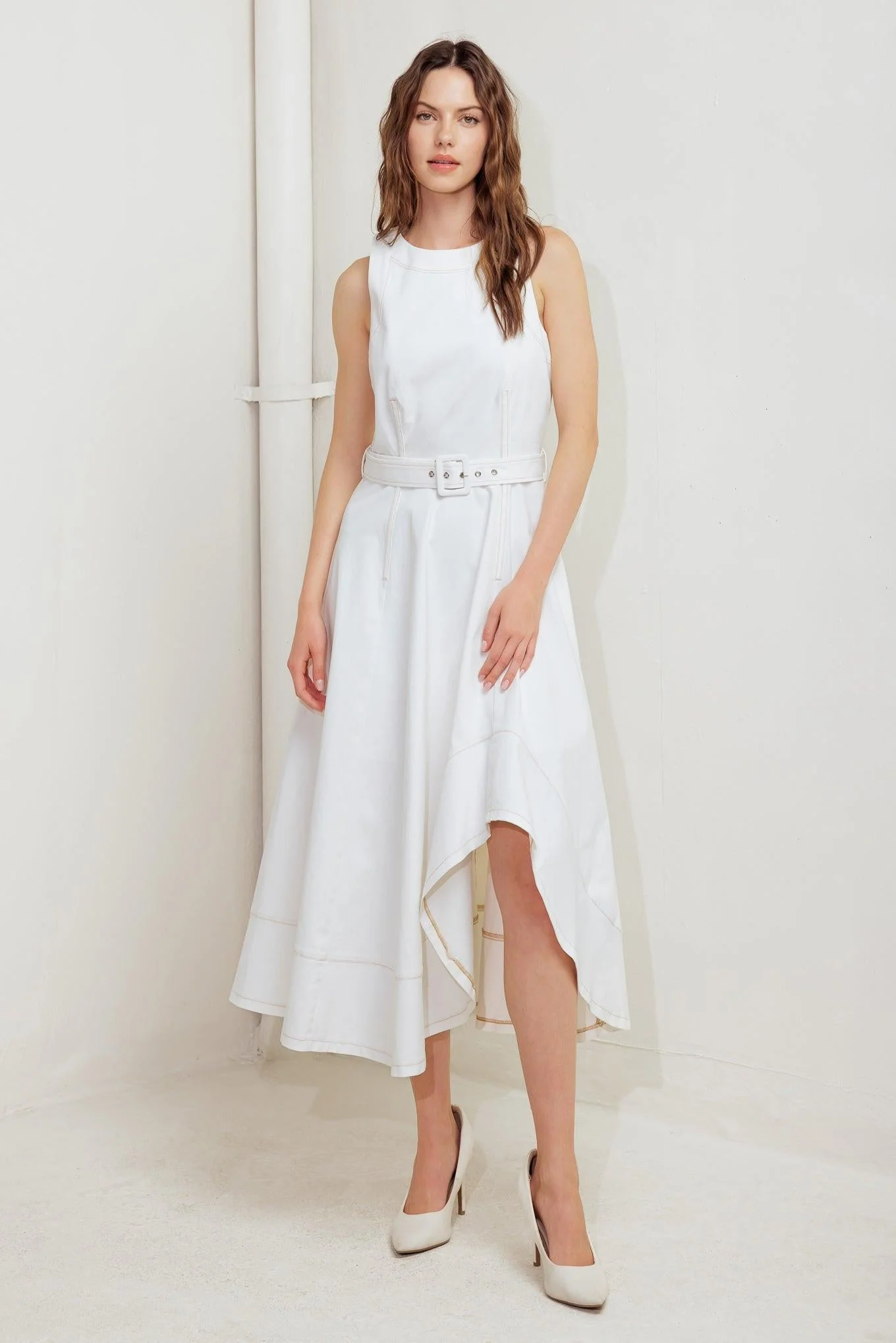 Poet’s Muse Woven Midi Dress