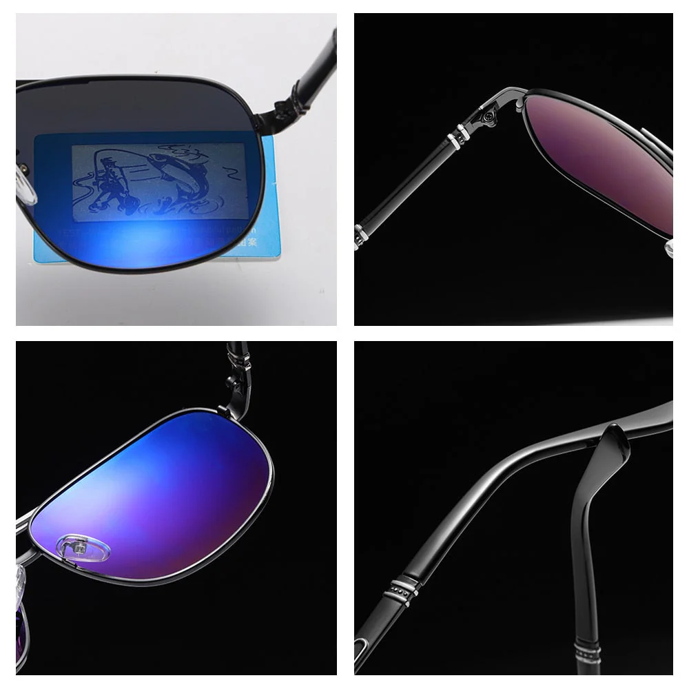 Polarized Glasses for Driving Male Sunglass Brand Designer Black Sun Glasses - Image 4