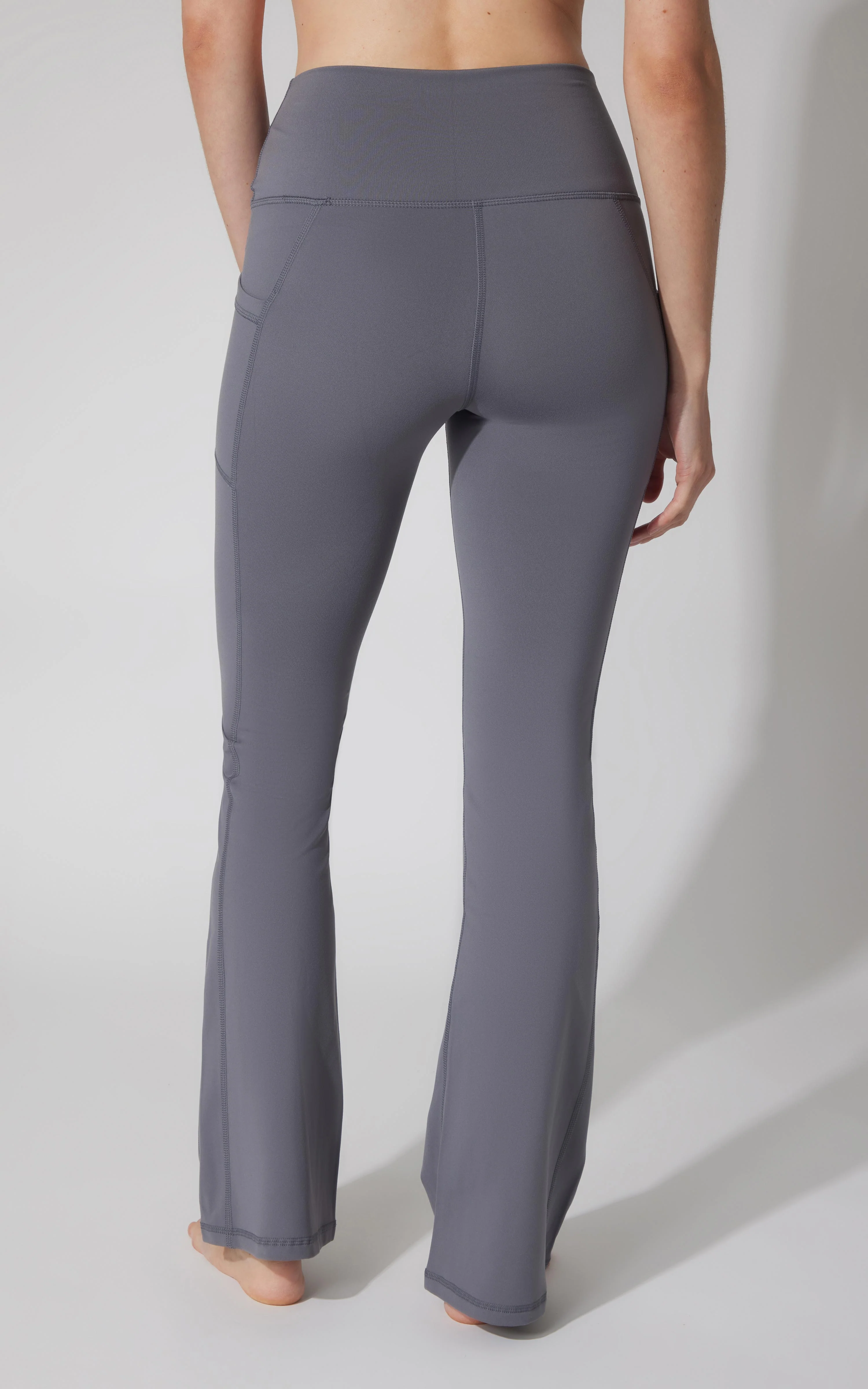 Polarlux Tribeca Elastic Free Full Length Side Pocket Flare Leg Pant - Image 49