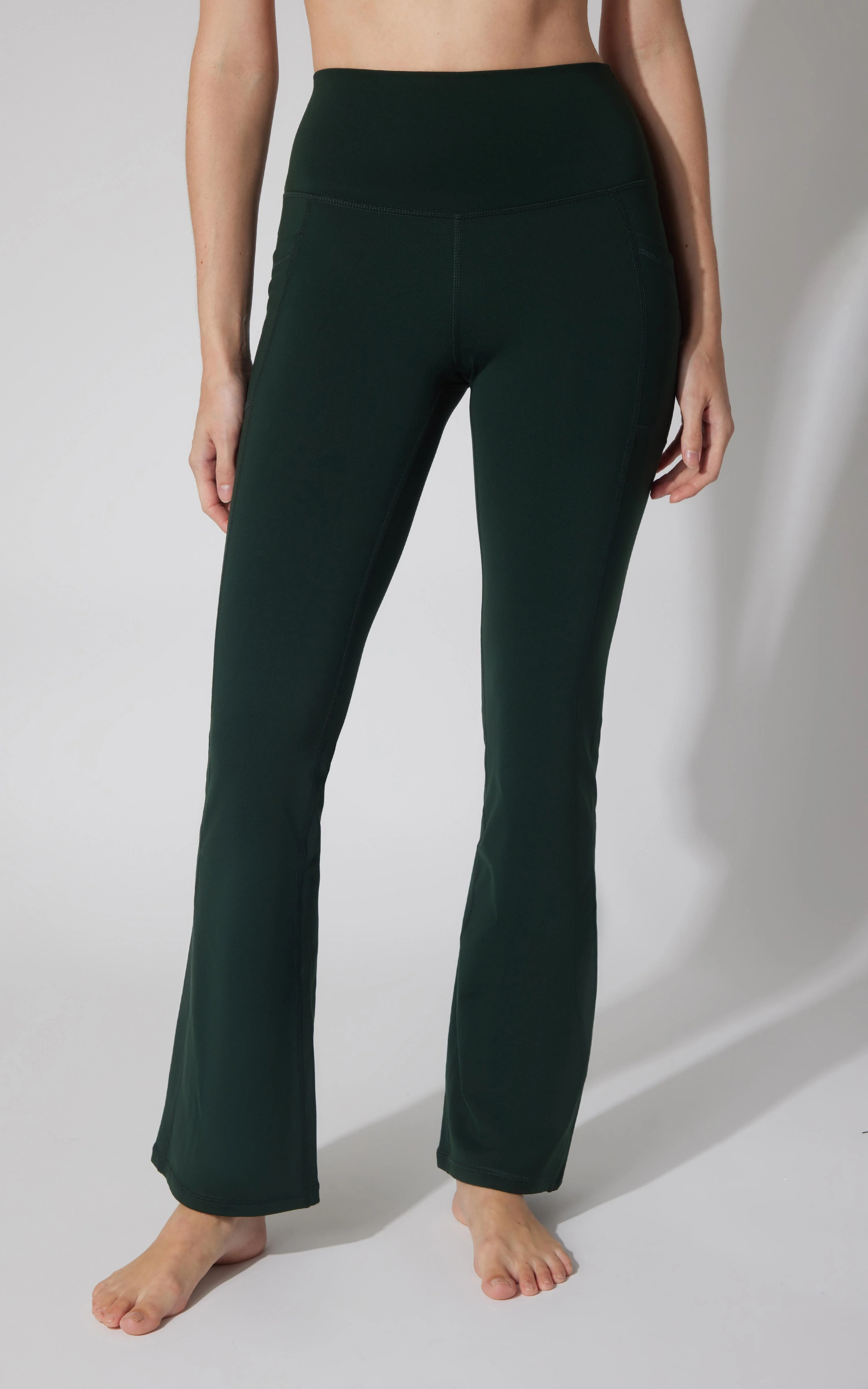 Polarlux Tribeca Elastic Free Full Length Side Pocket Flare Leg Pant - Our Earthy Story - Image 30