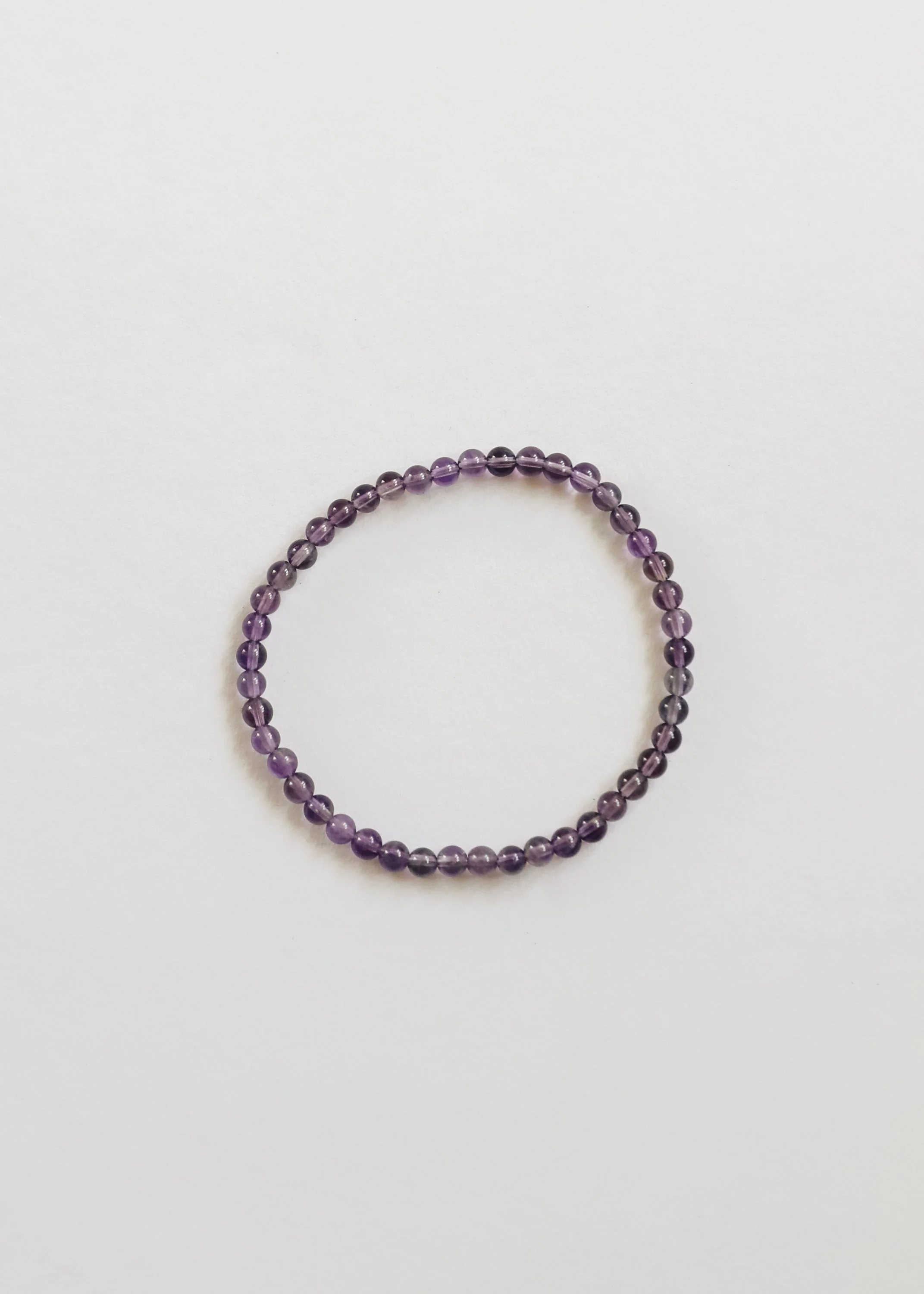Polished Amethyst || Adult Bracelet - Image 3
