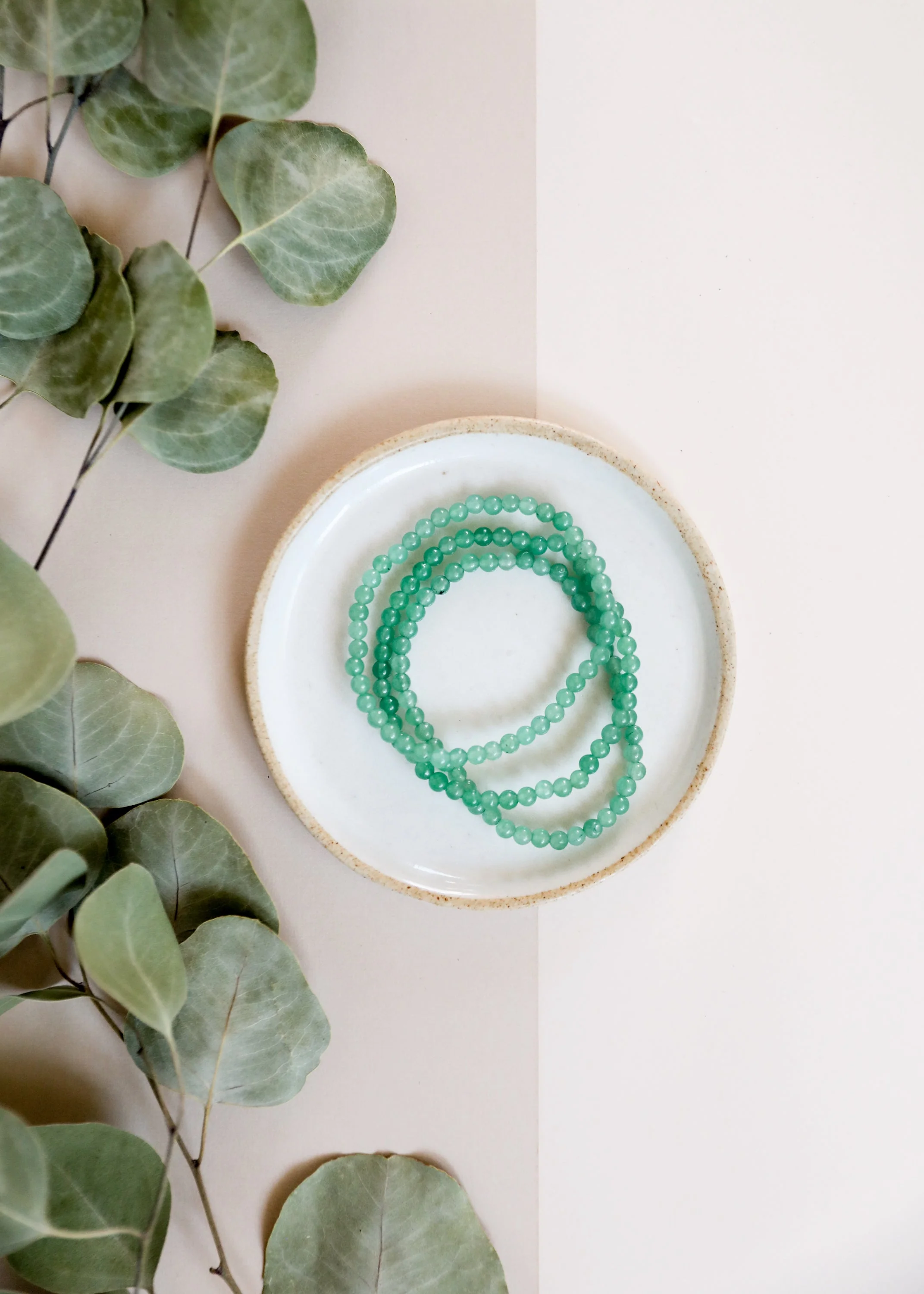 Polished Aventurine || Adult Bracelet - Image 2