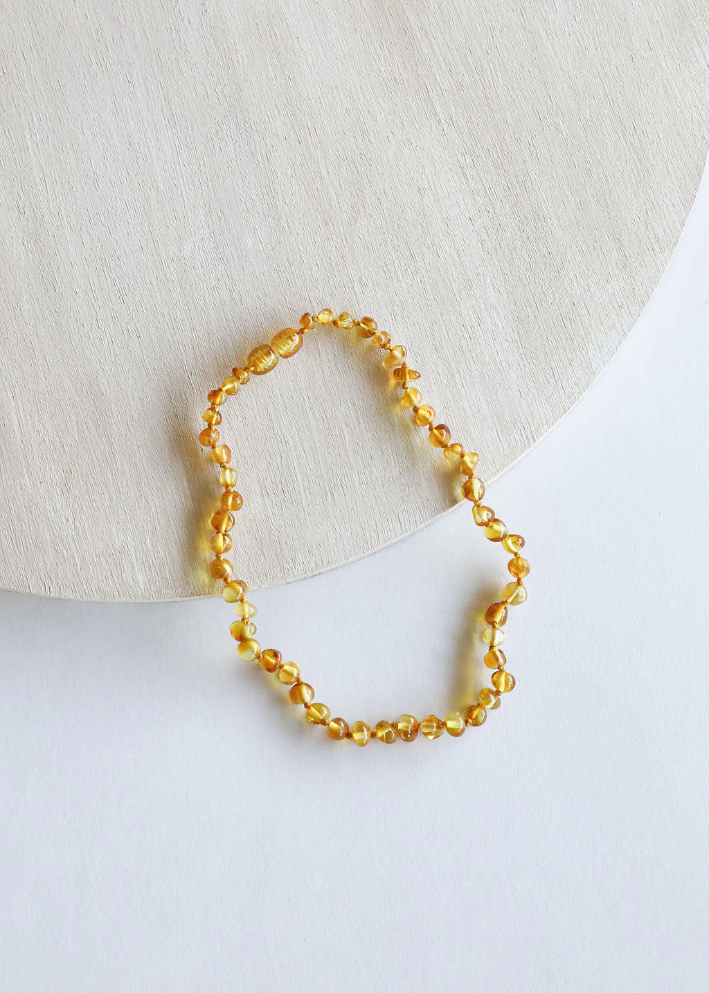 Polished Honey Baltic Amber || Necklace - Image 2