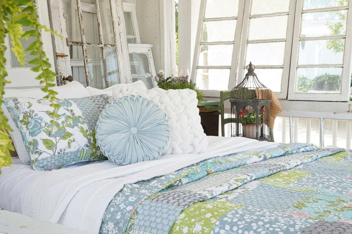 Pom Pom Stripe Quilt 3 Piece Set - Image 6