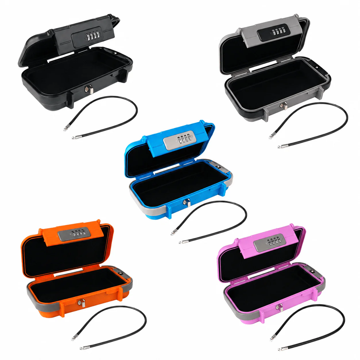Portable Beach Safe with Combination Lock - Image 4