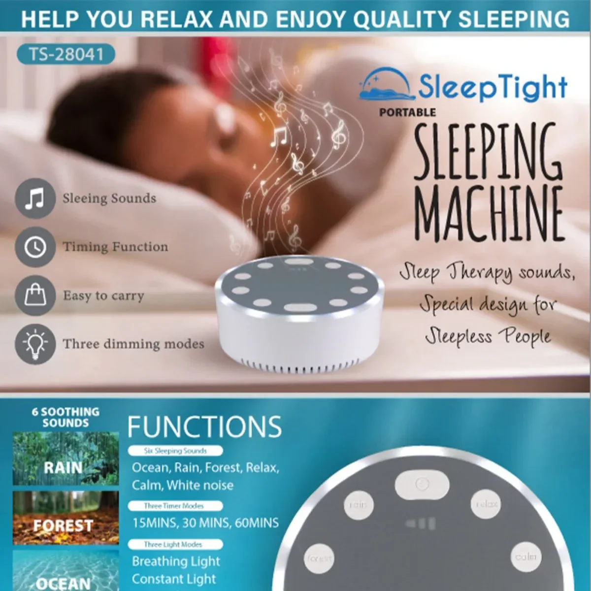 Portable Sleep Therapy Machine - Image 4