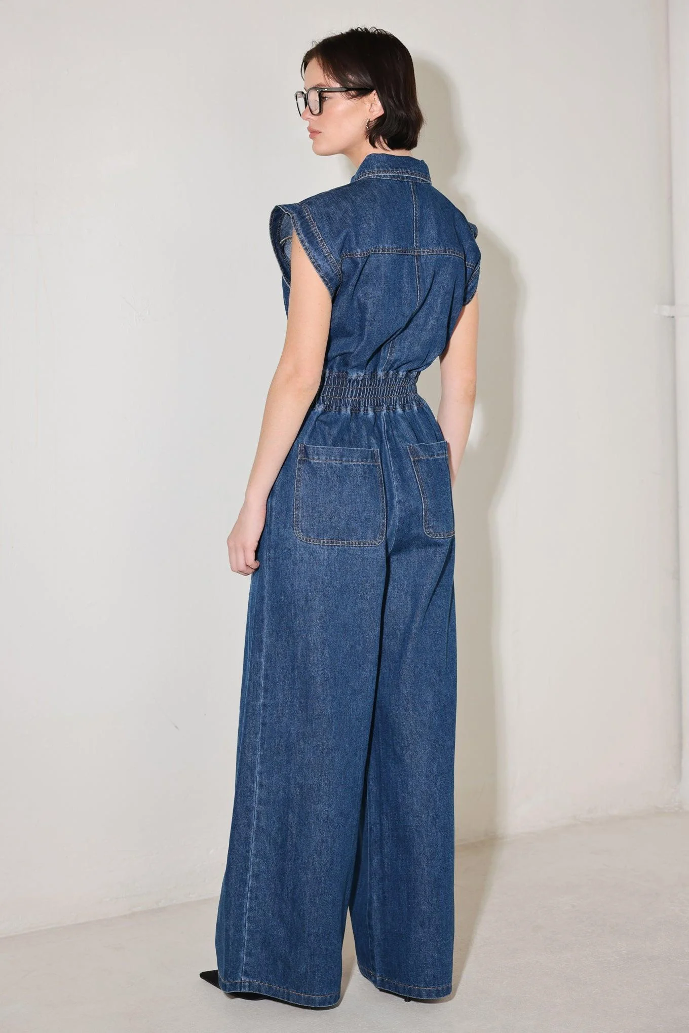 Power Play Denim Jumpsuit - Image 5