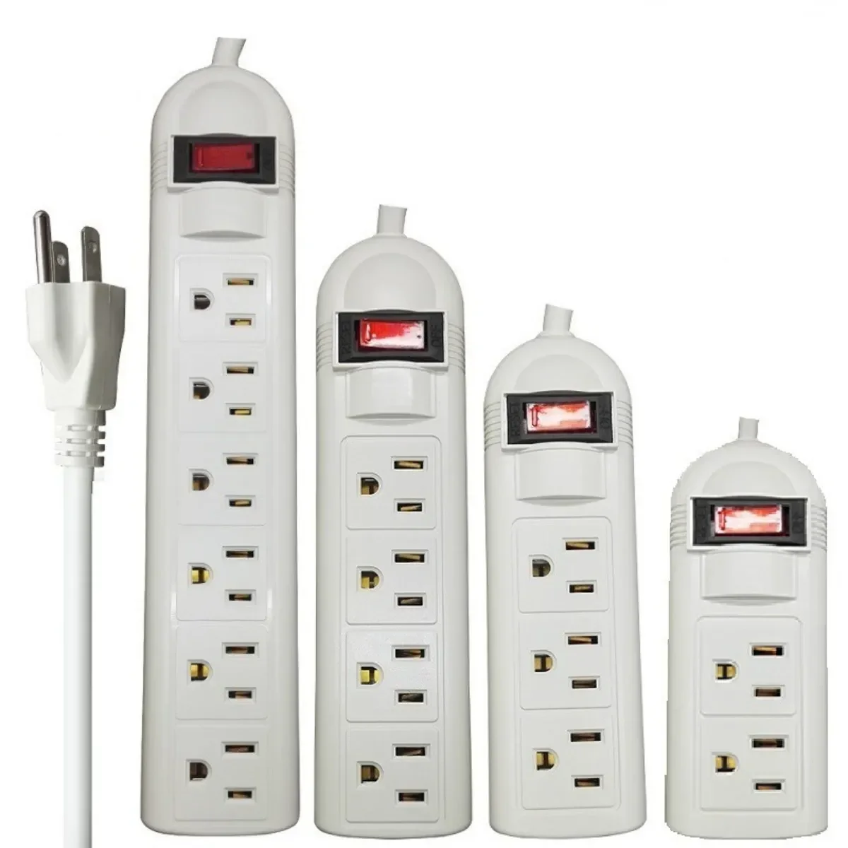 Power Strip Surge Protector with On/Off Switch - Image 17