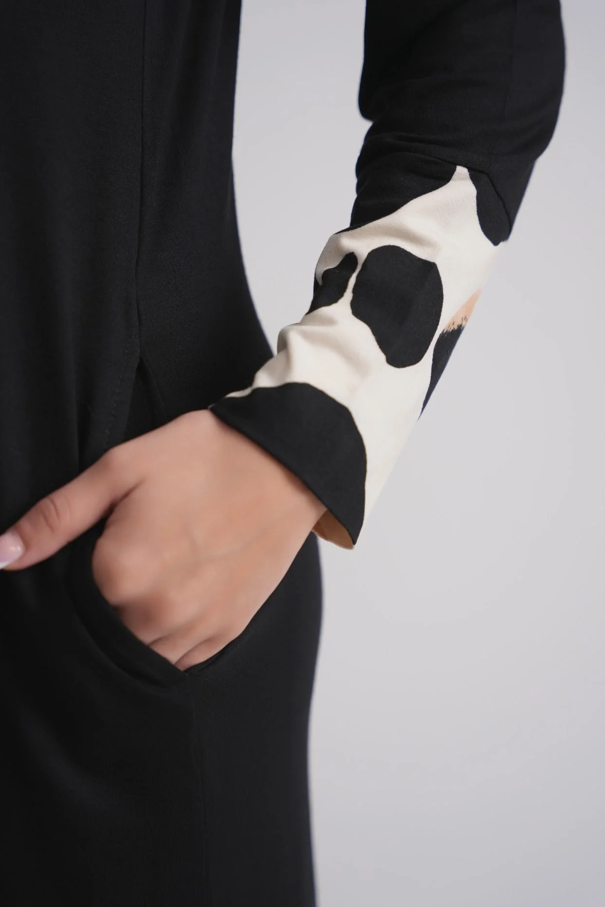 Printed Drawstring Morning Robe - Image 3