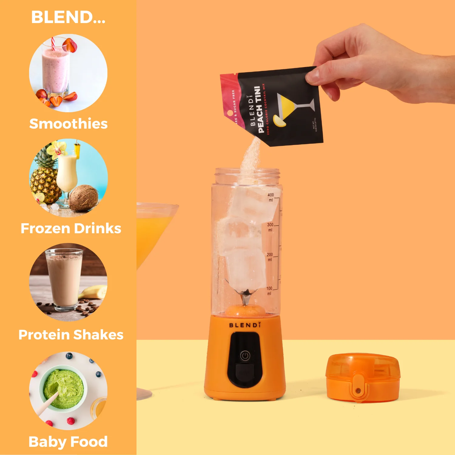 Pro+ Ice Crushing Portable Blender (17oz) - Image 48
