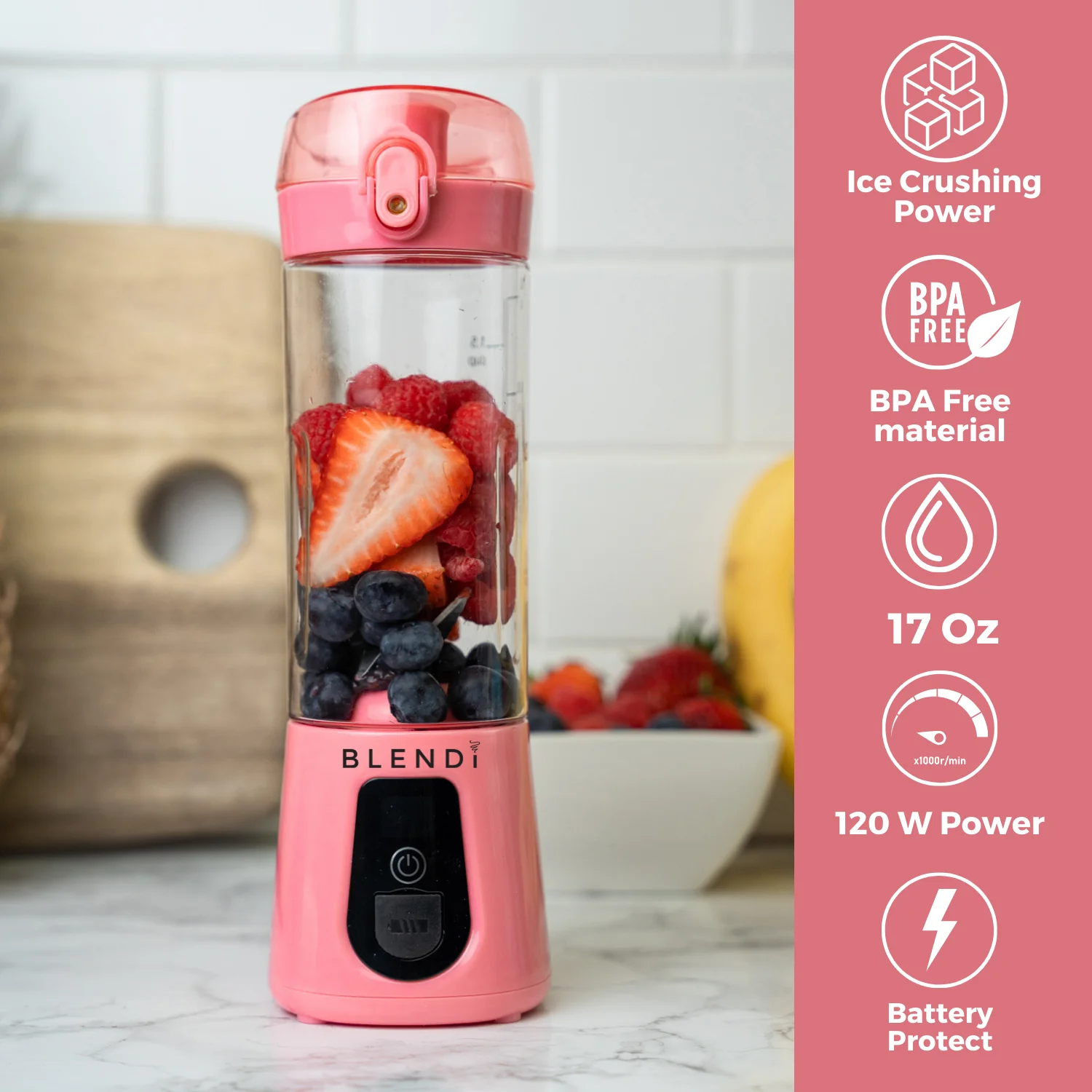 Pro+ Ice Crushing Portable Blender (17oz) - Image 53
