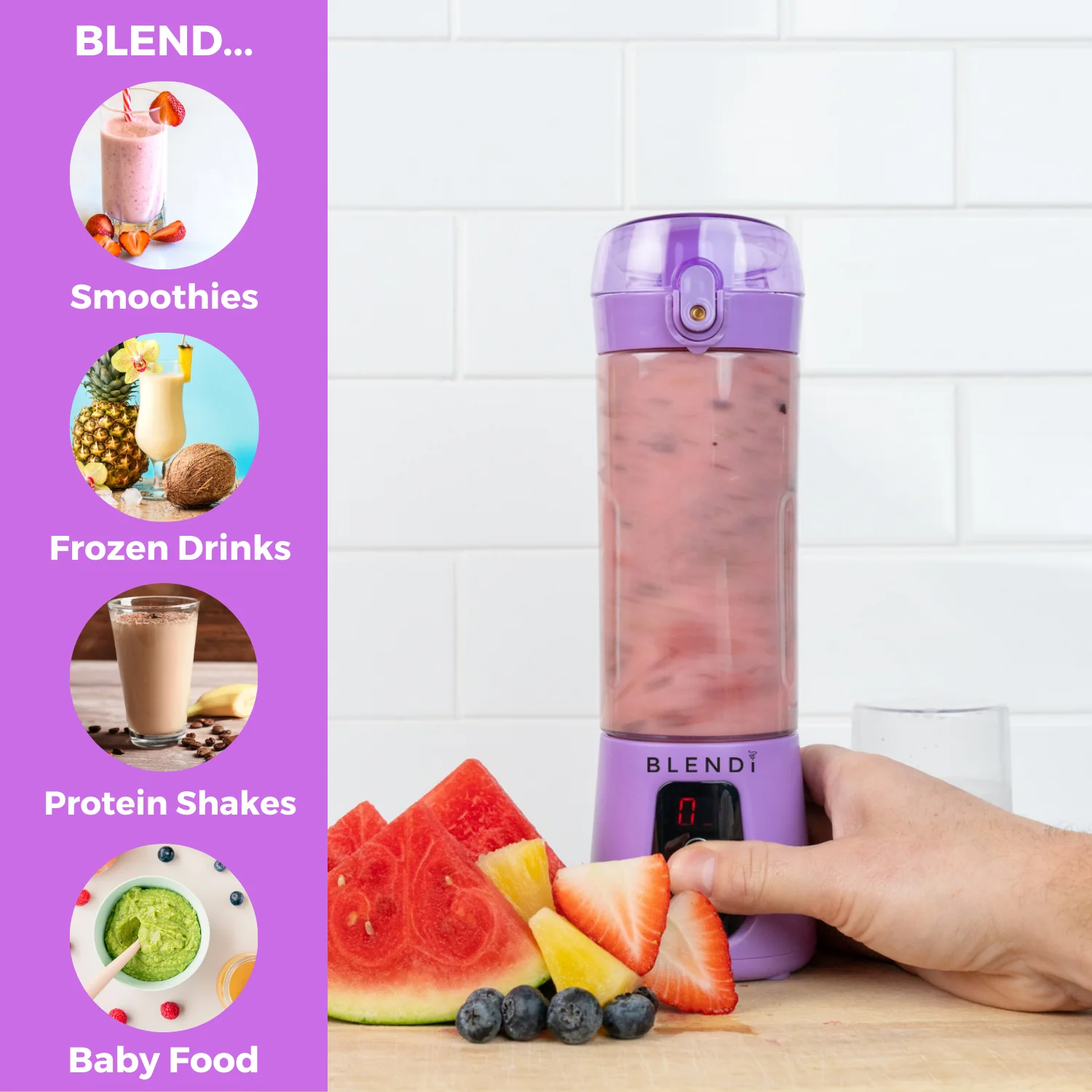 Pro+ Ice Crushing Portable Blender (17oz) - Image 66