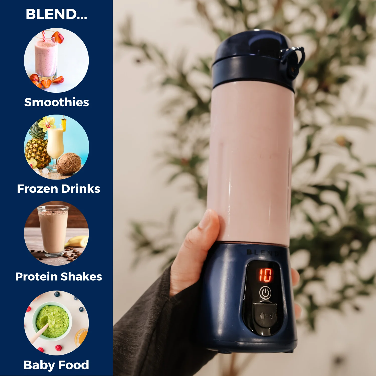 Pro+ Ice Crushing Portable Blender (17oz) - Image 68