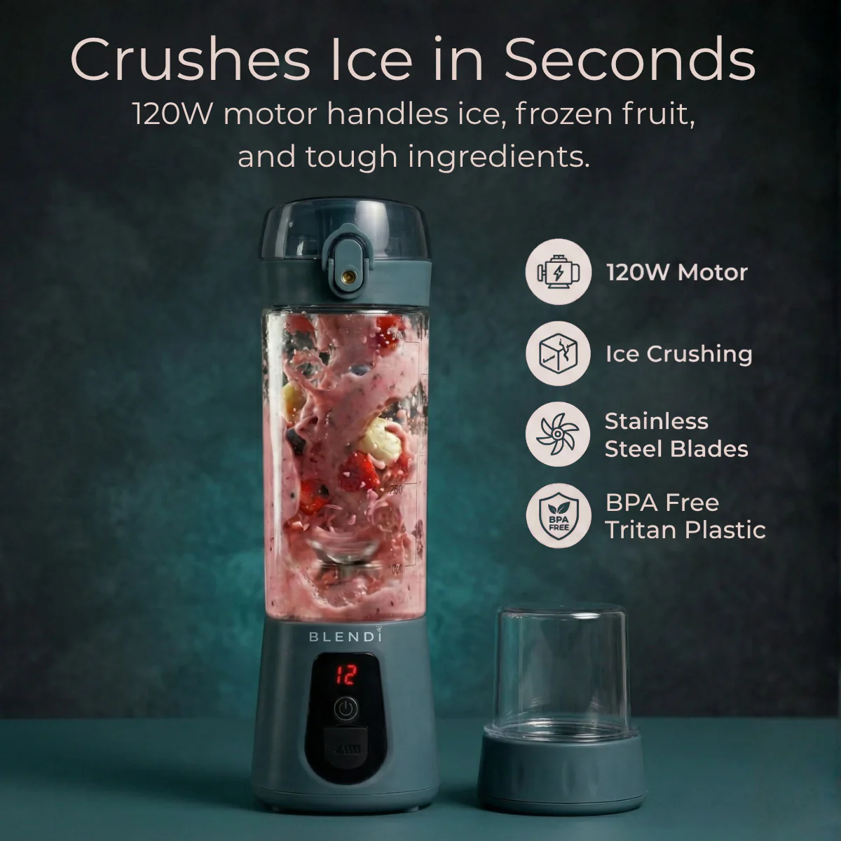 Pro+ Ice Crushing Portable Blender (17oz) - Image 85