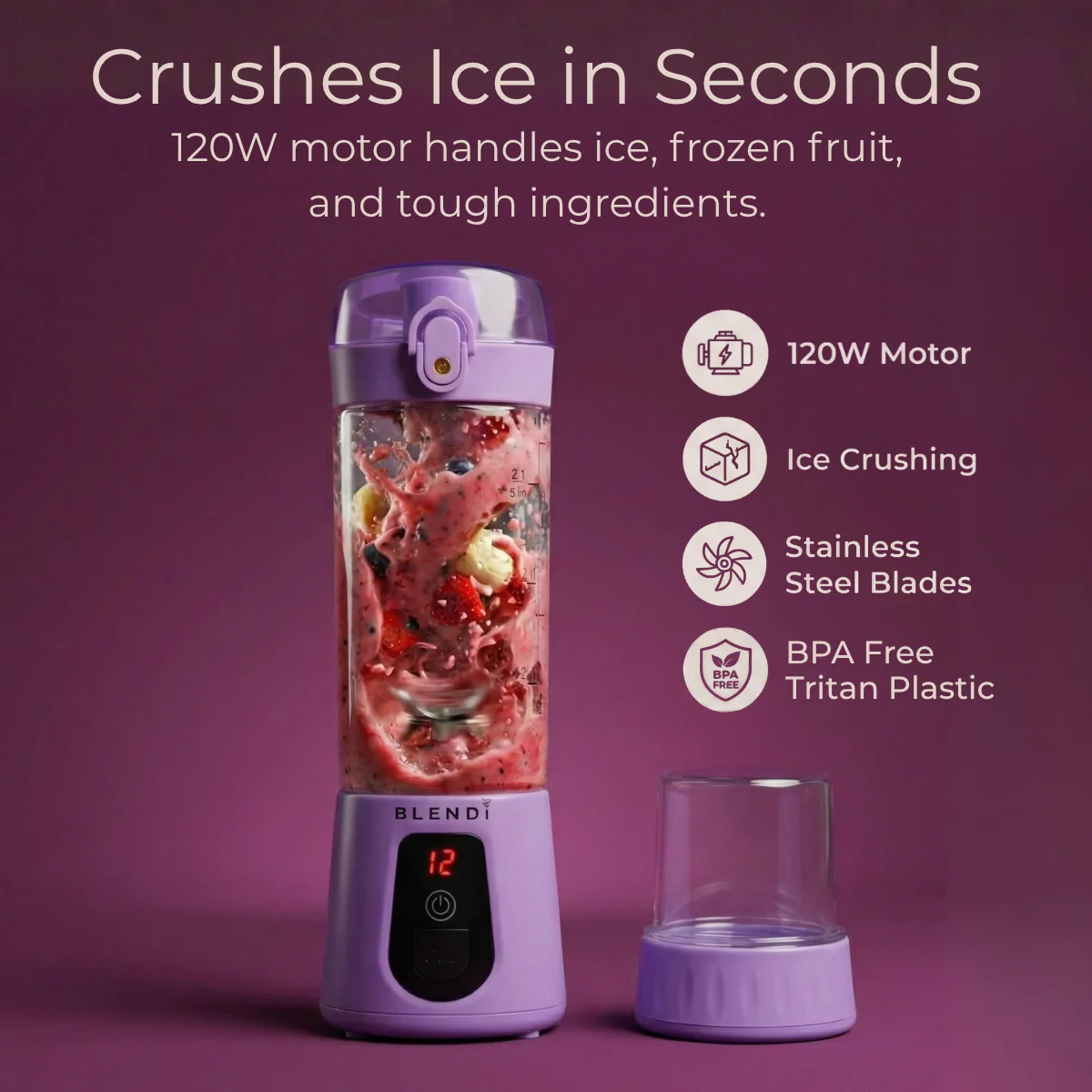 Pro+ Ice Crushing Portable Blender (17oz) - Image 86