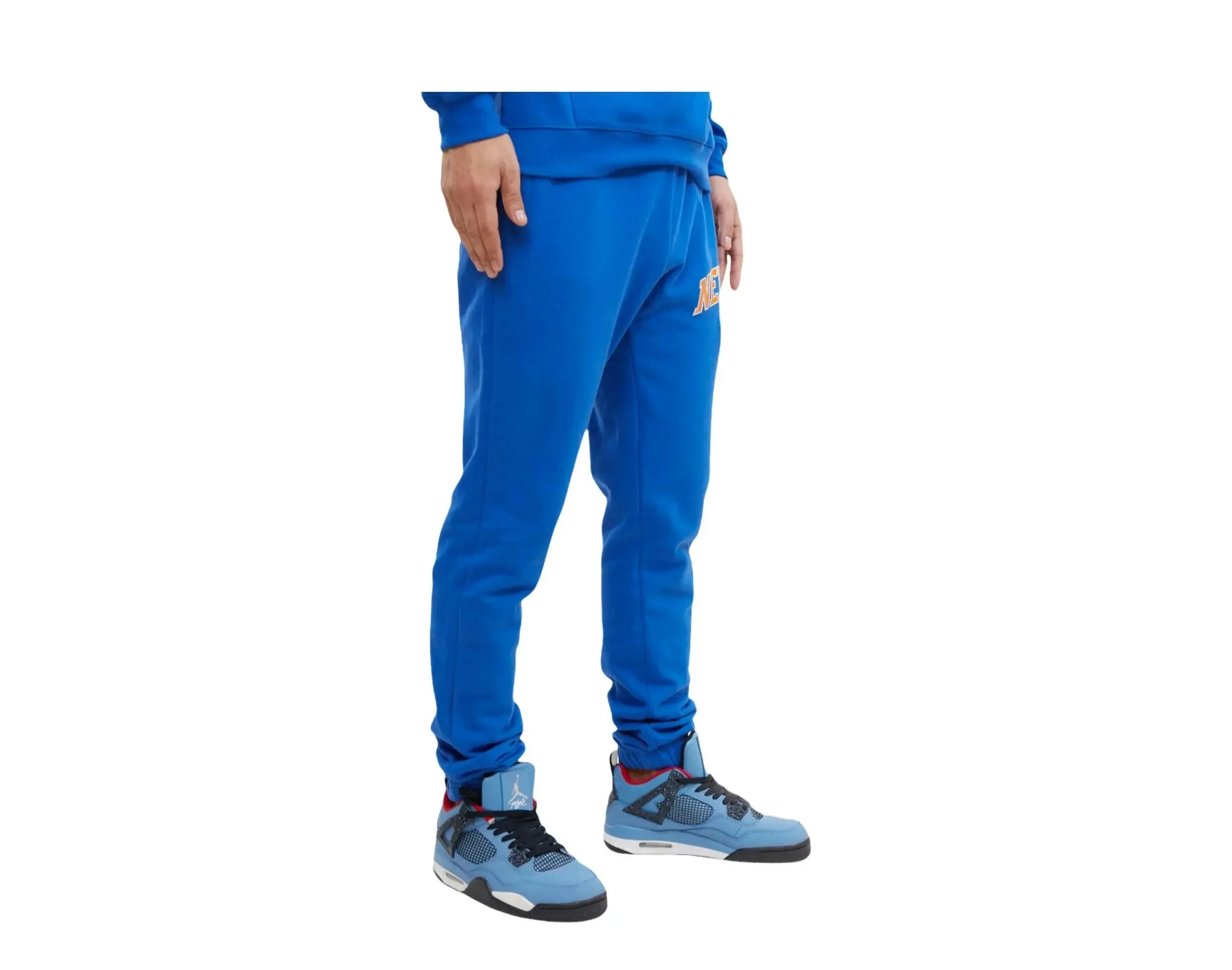 Pro Standard New York Knicks Men Sweatpants Royal Blue - Image 3