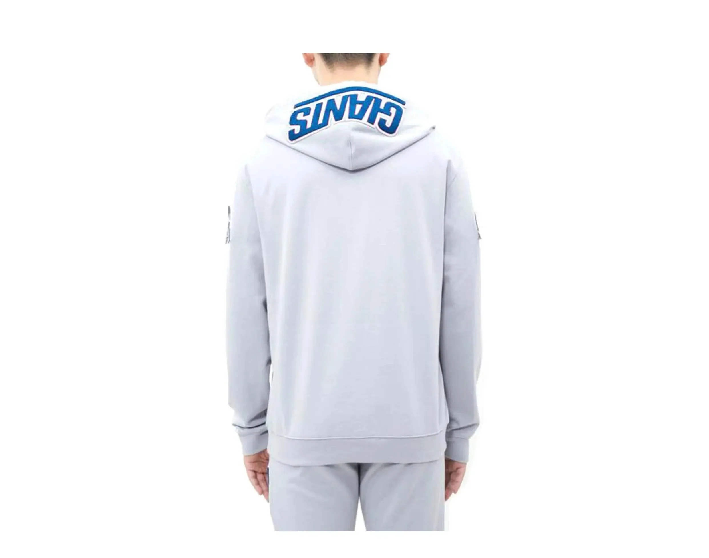 Pro Standard NFL New York Giants Logo Blended Men Hoodie Grey - Image 4
