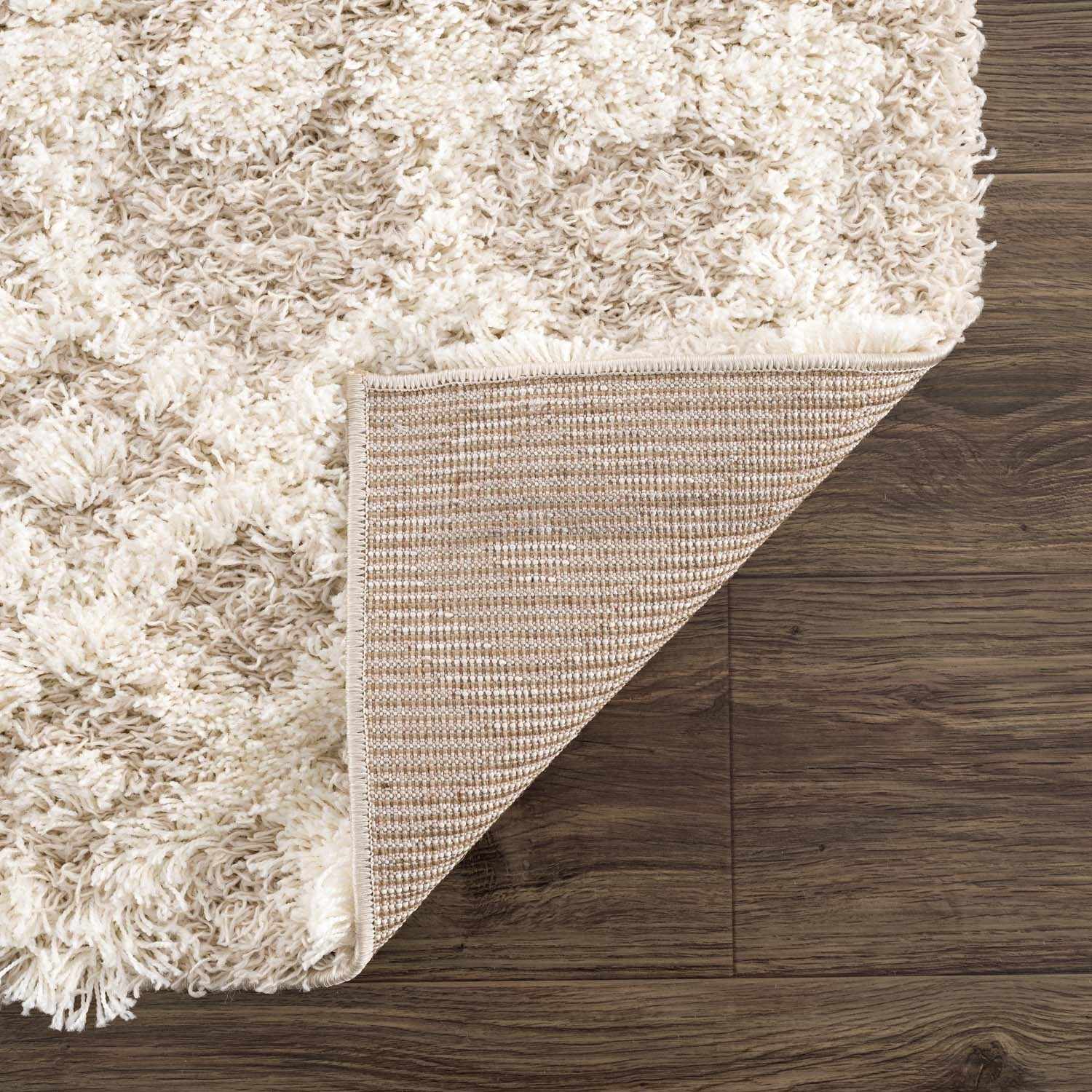 Prompton Cream Plush Area Rug - Image 6