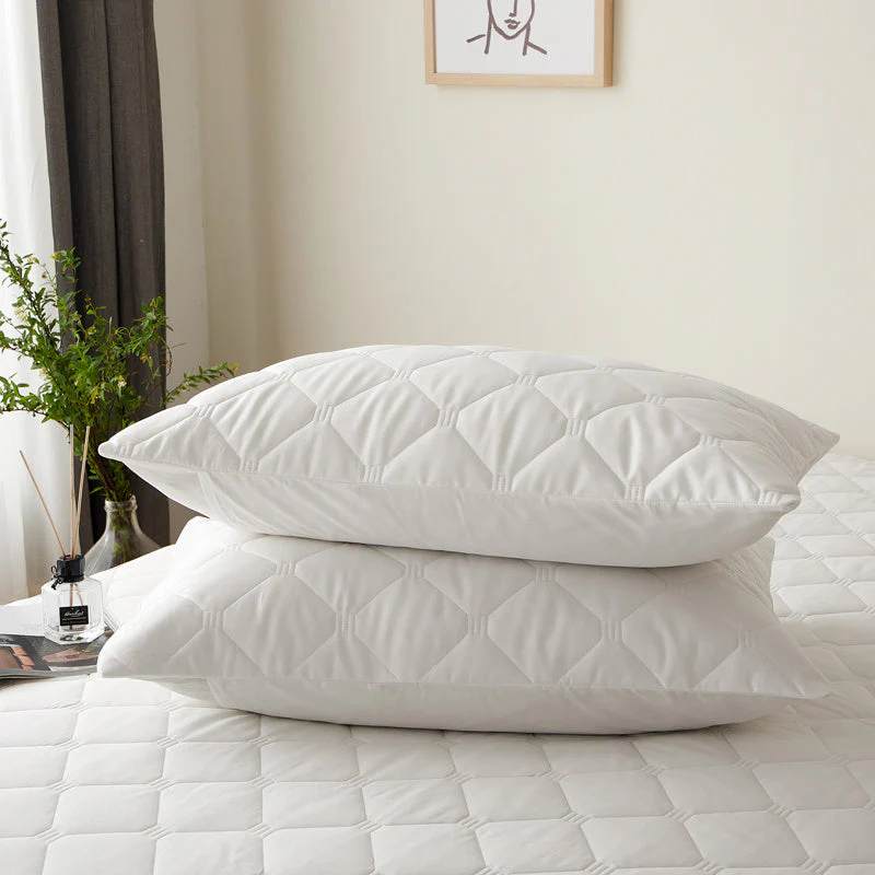 Pure Cotton Quilted Pillow Protective Cover - Image 5