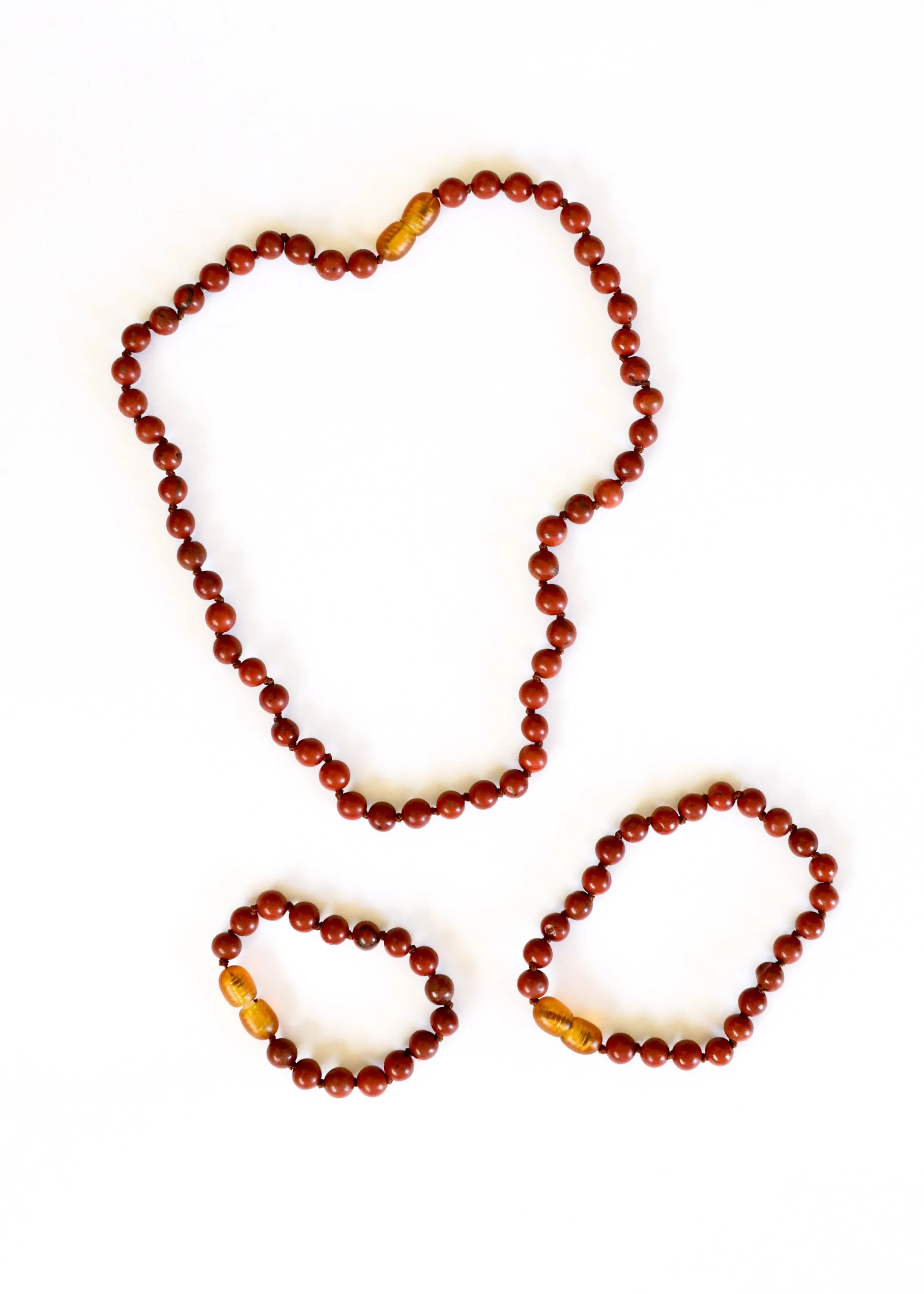 Pure Gemstone + Red Jasper || Anklet or Bracelet - Image 3