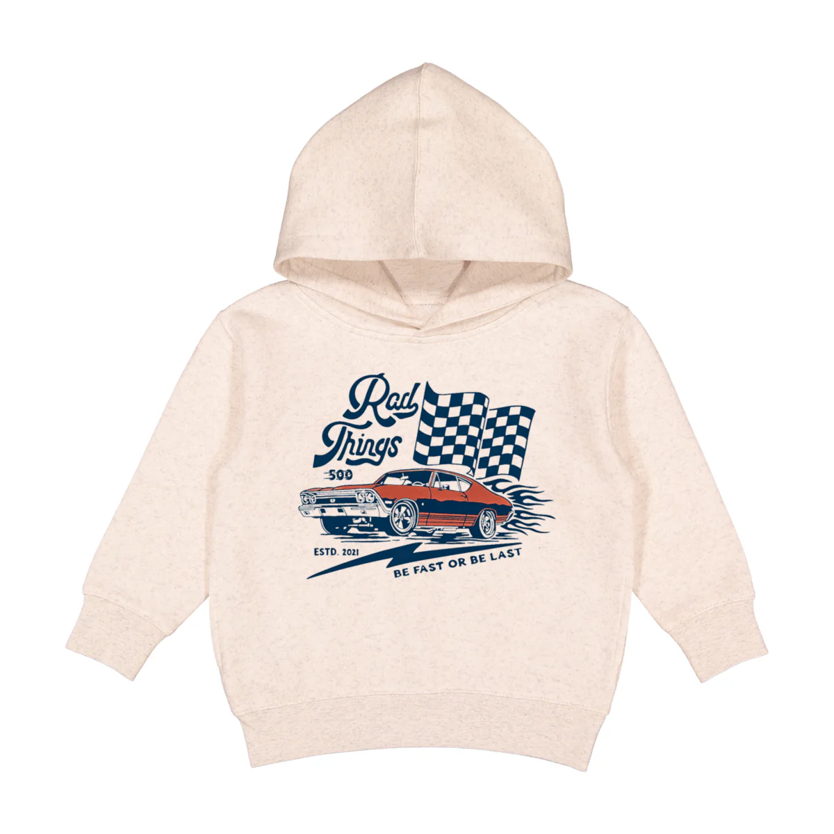 Rad Things 500 Hoodie - Vintage Cream - Image 4