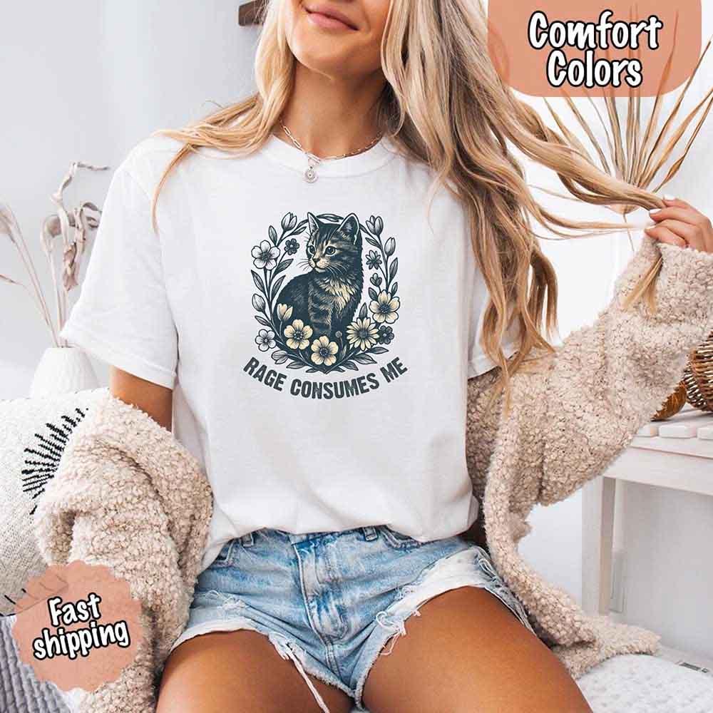 Rage Consumes Me Comfort Colors Shirt – Funny Meme Tee - Image 12