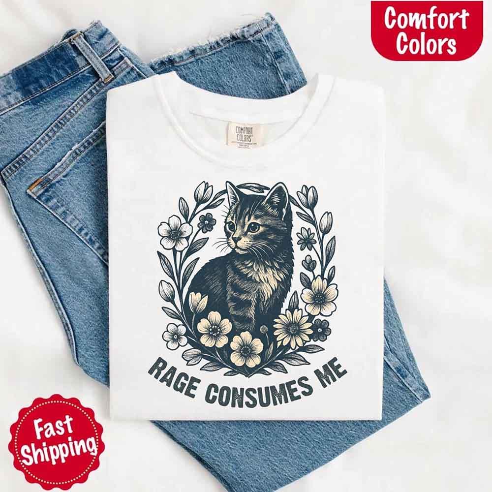 Rage Consumes Me Comfort Colors Shirt – Funny Meme Tee - Image 13