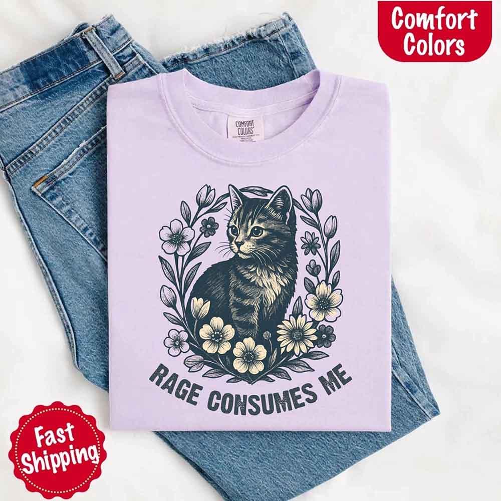 Rage Consumes Me Comfort Colors Shirt – Funny Meme Tee - Image 15