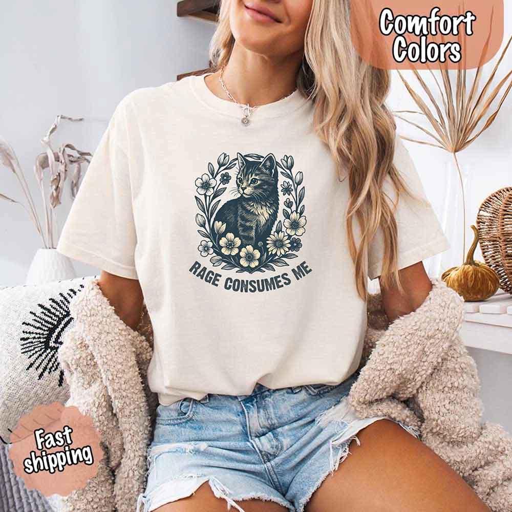 Rage Consumes Me Comfort Colors Shirt – Funny Meme Tee - Image 20