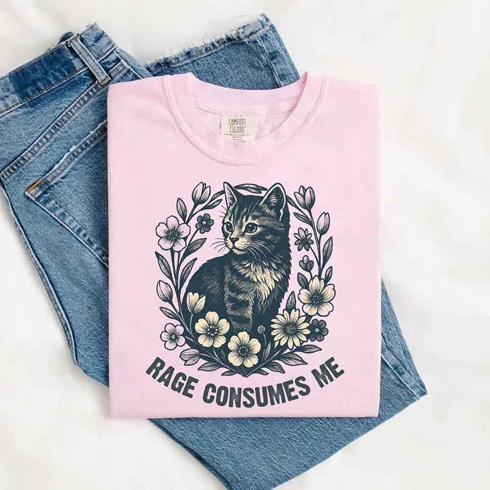 Rage Consumes Me Comfort Colors Shirt – Funny Meme Tee - Image 3