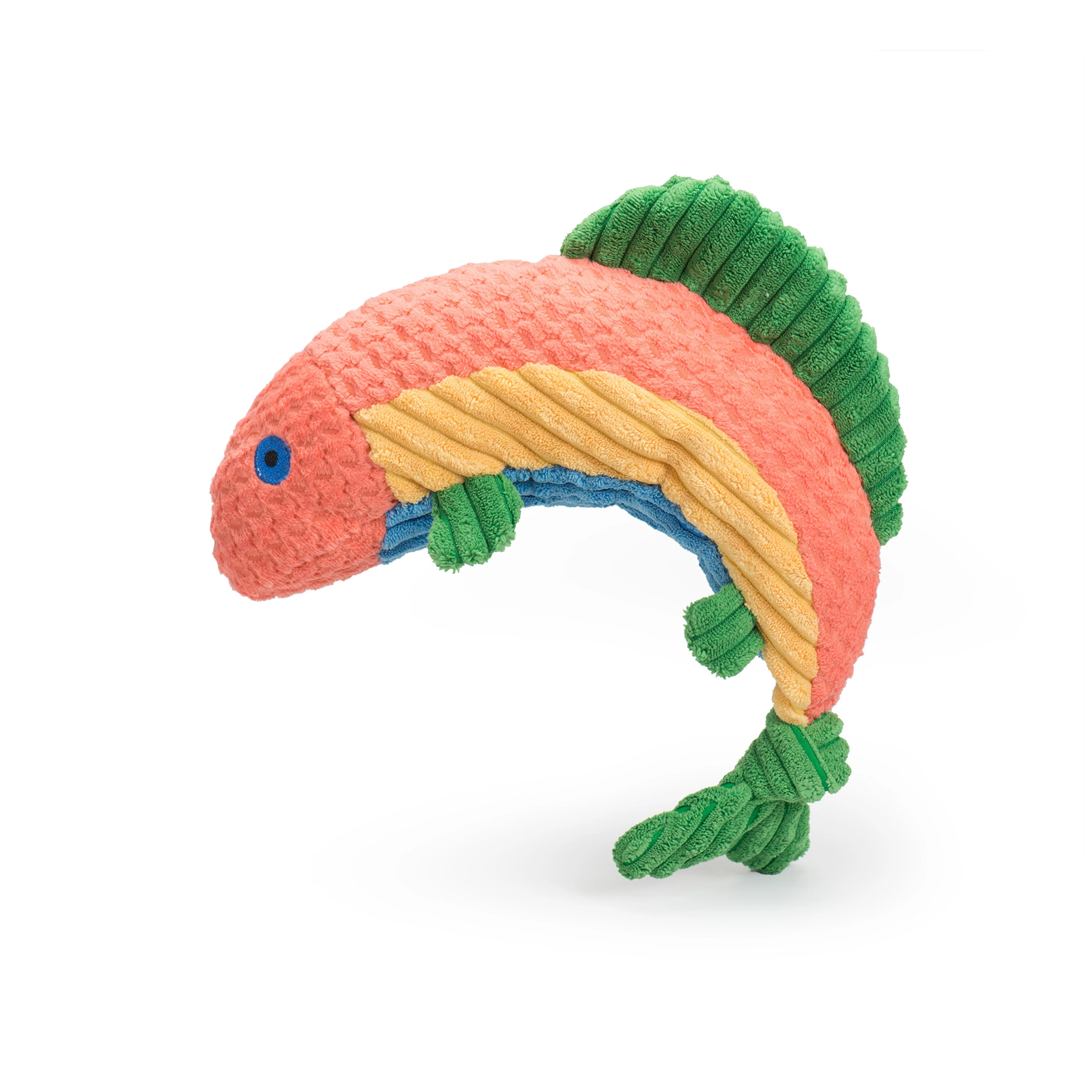 Raucous Rainbow Trout Knottie® Plush Dog Toy - Image 3