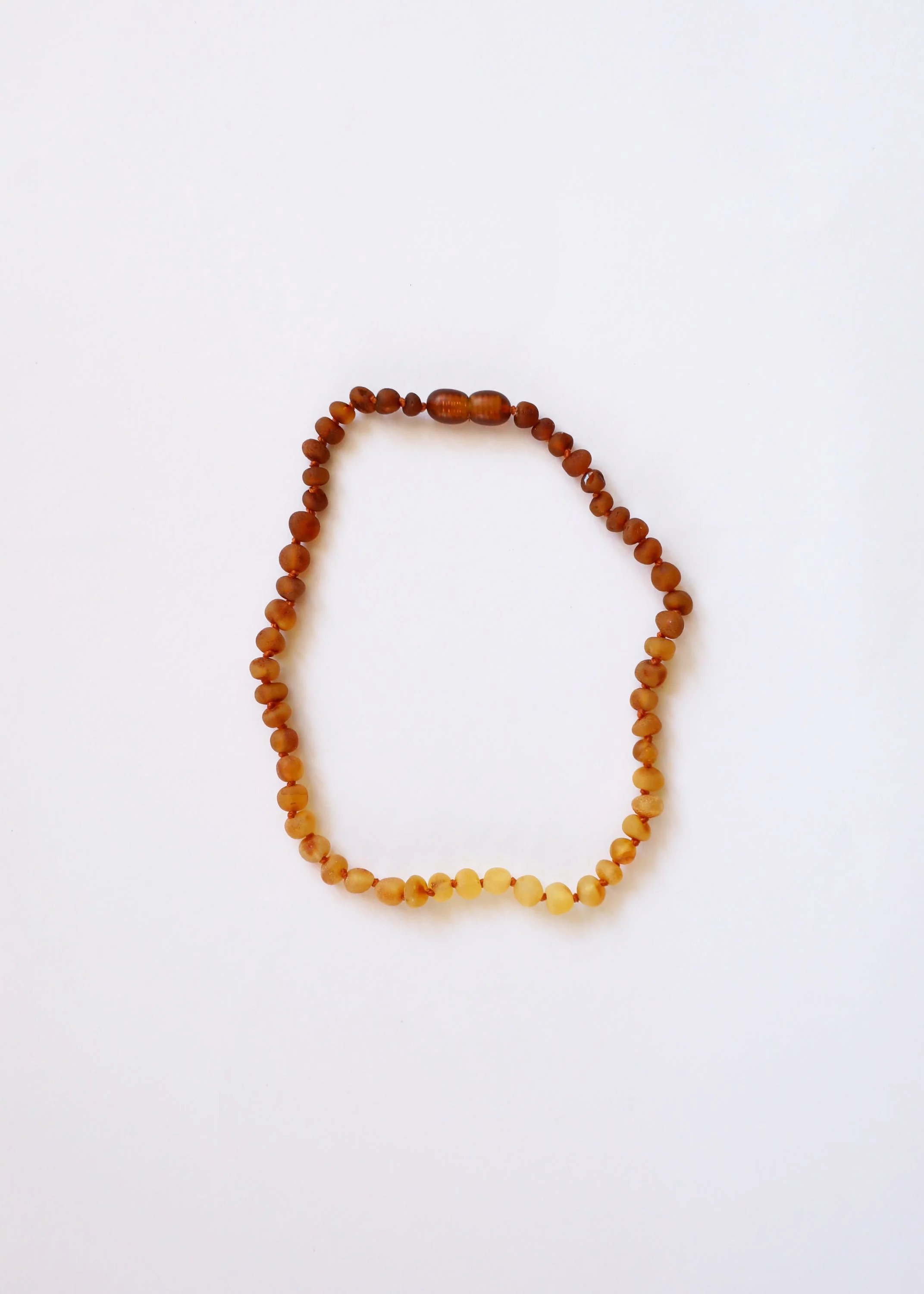 Raw Baltic Amber + Sunflower || Necklace || - Image 2