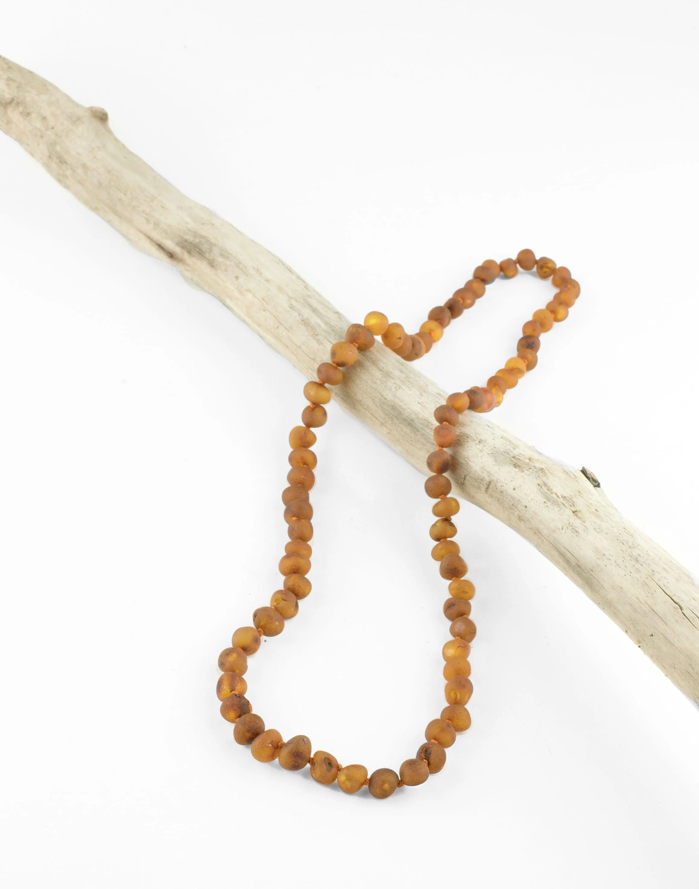 Raw Cognac Baltic Amber || Necklace - Image 3