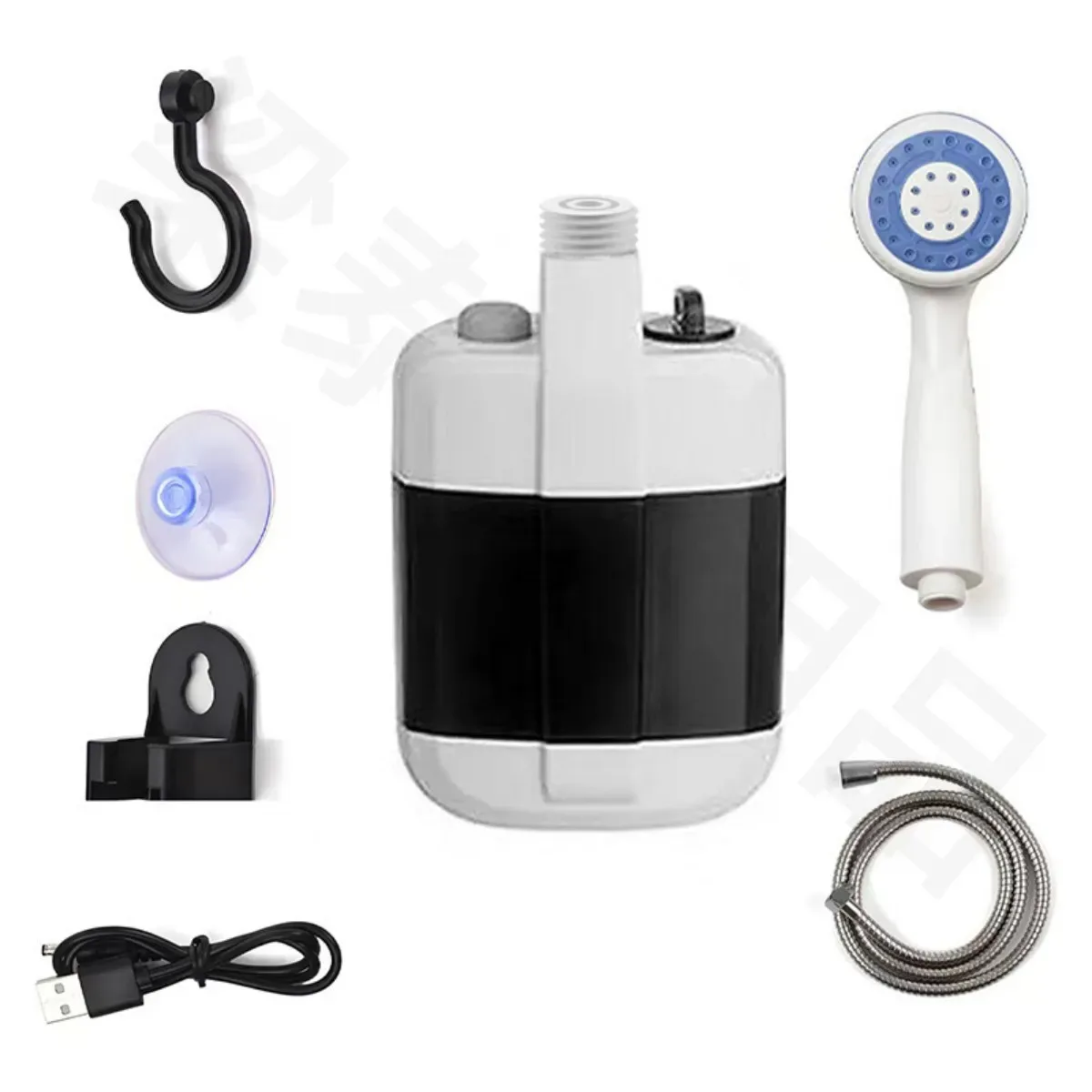 Rechargeable Portable Shower Pump - Image 2