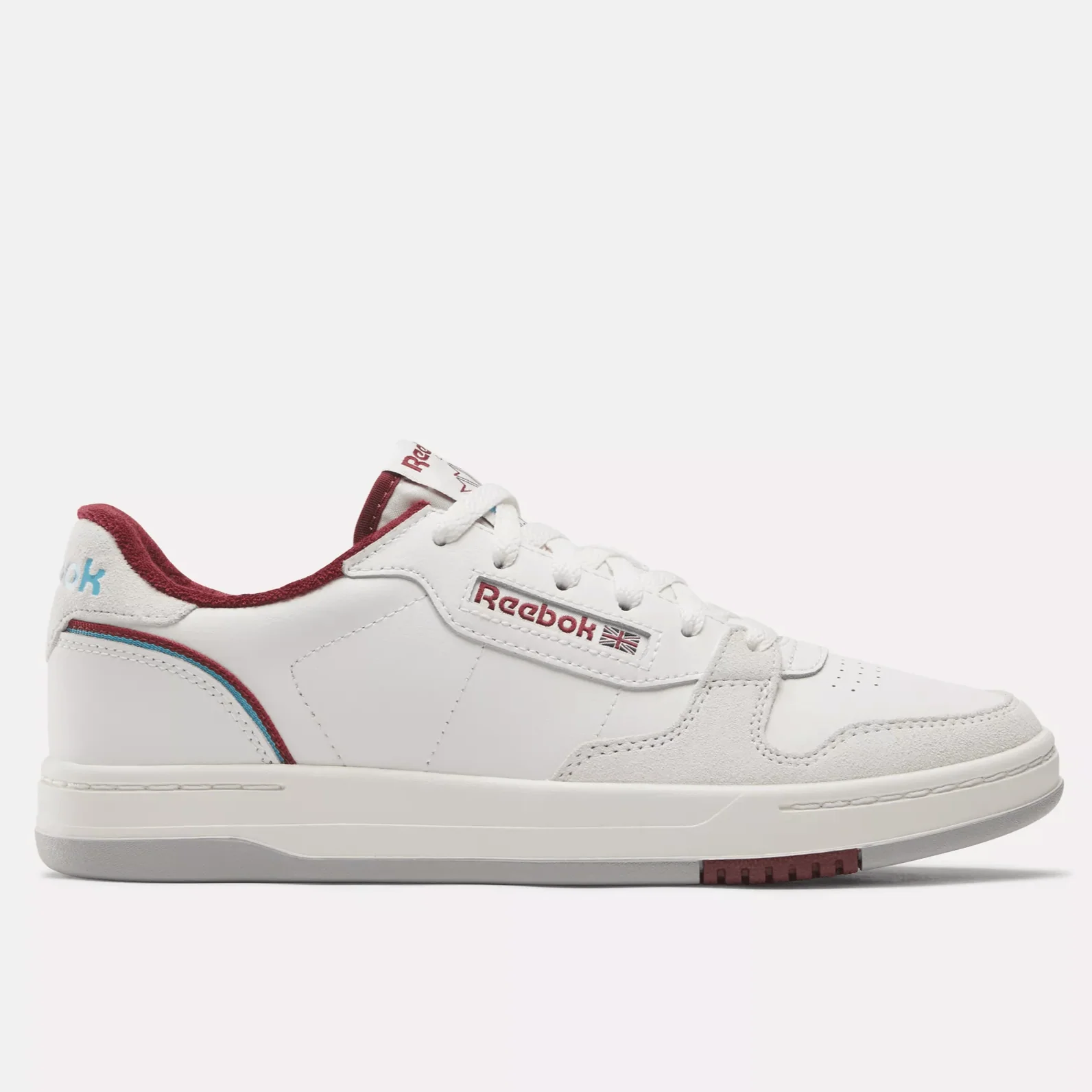 Reebok Men's Phase Court Shoes - Chalk/Vintagechalk/Richmaroon