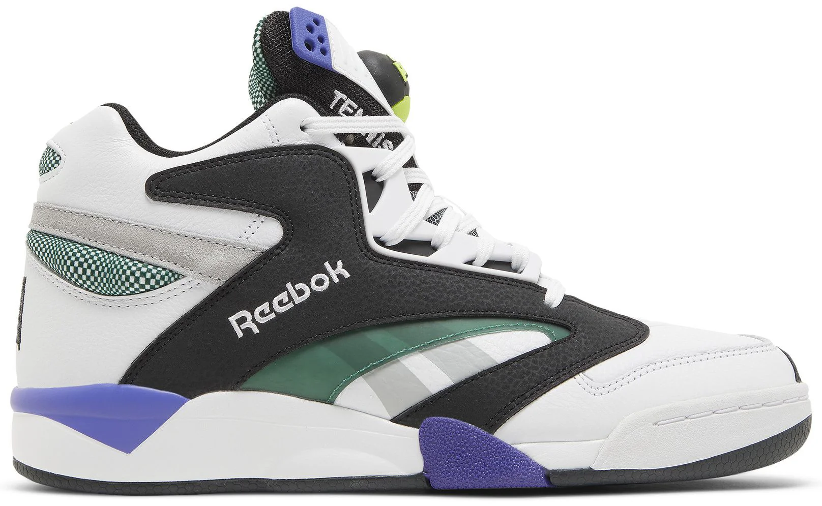 Reebok Men's Shaq Victory Pump Shoes - Ftwwht/Cblack/Drkgrn