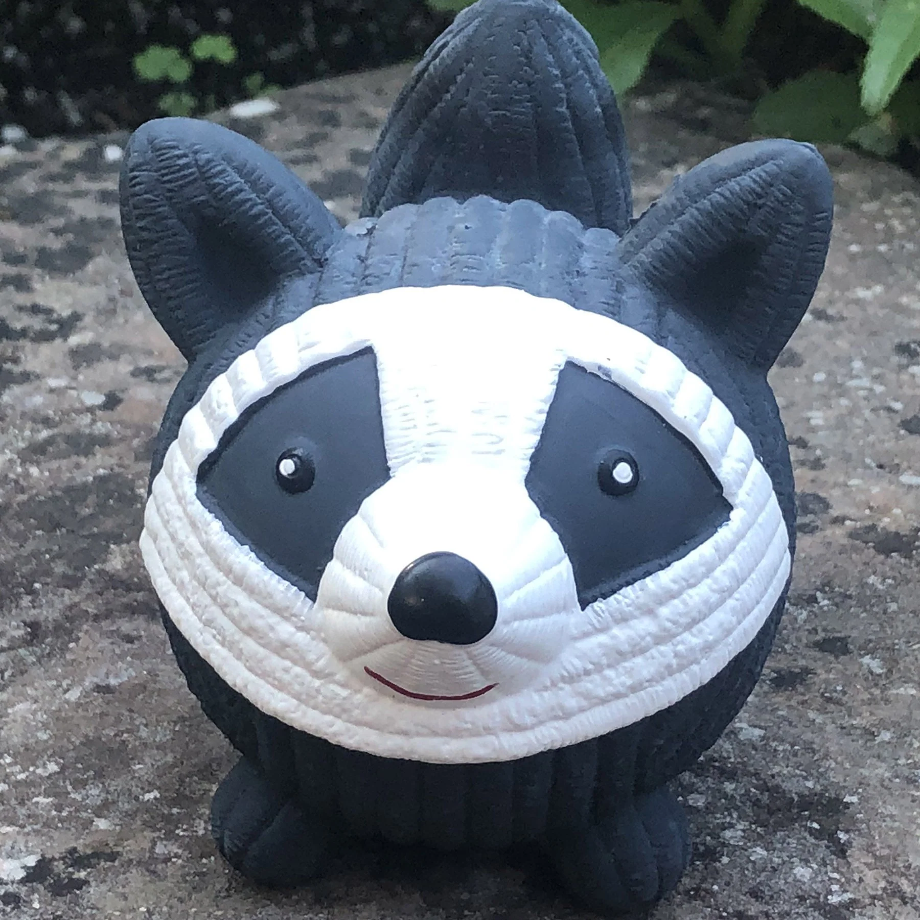 Reggie Raccoon Ruff-Tex® Latex Ball Dog Toy, Large - Image 2