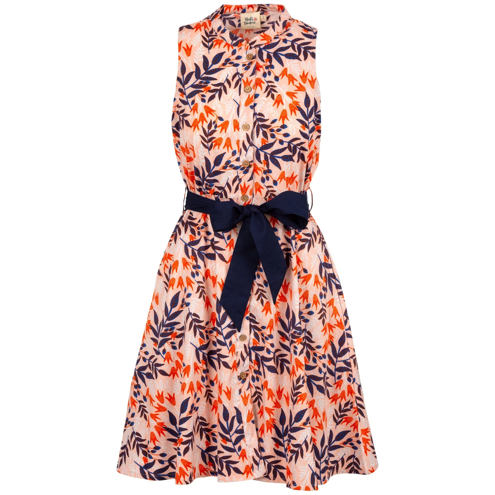 Retro Garden Shirt Dress - Image 2