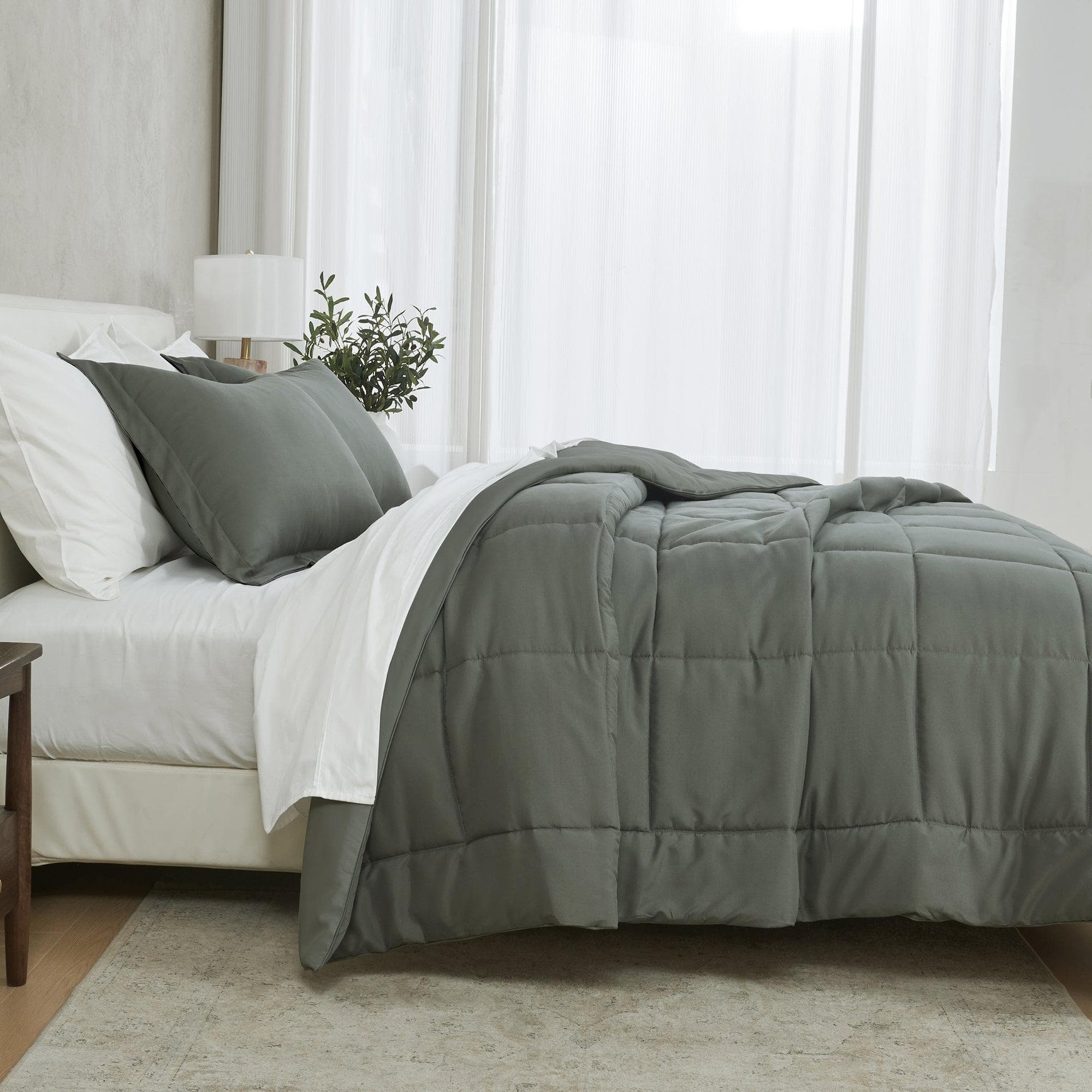 Reversible Comforter Set - Odette Collection - Image 3