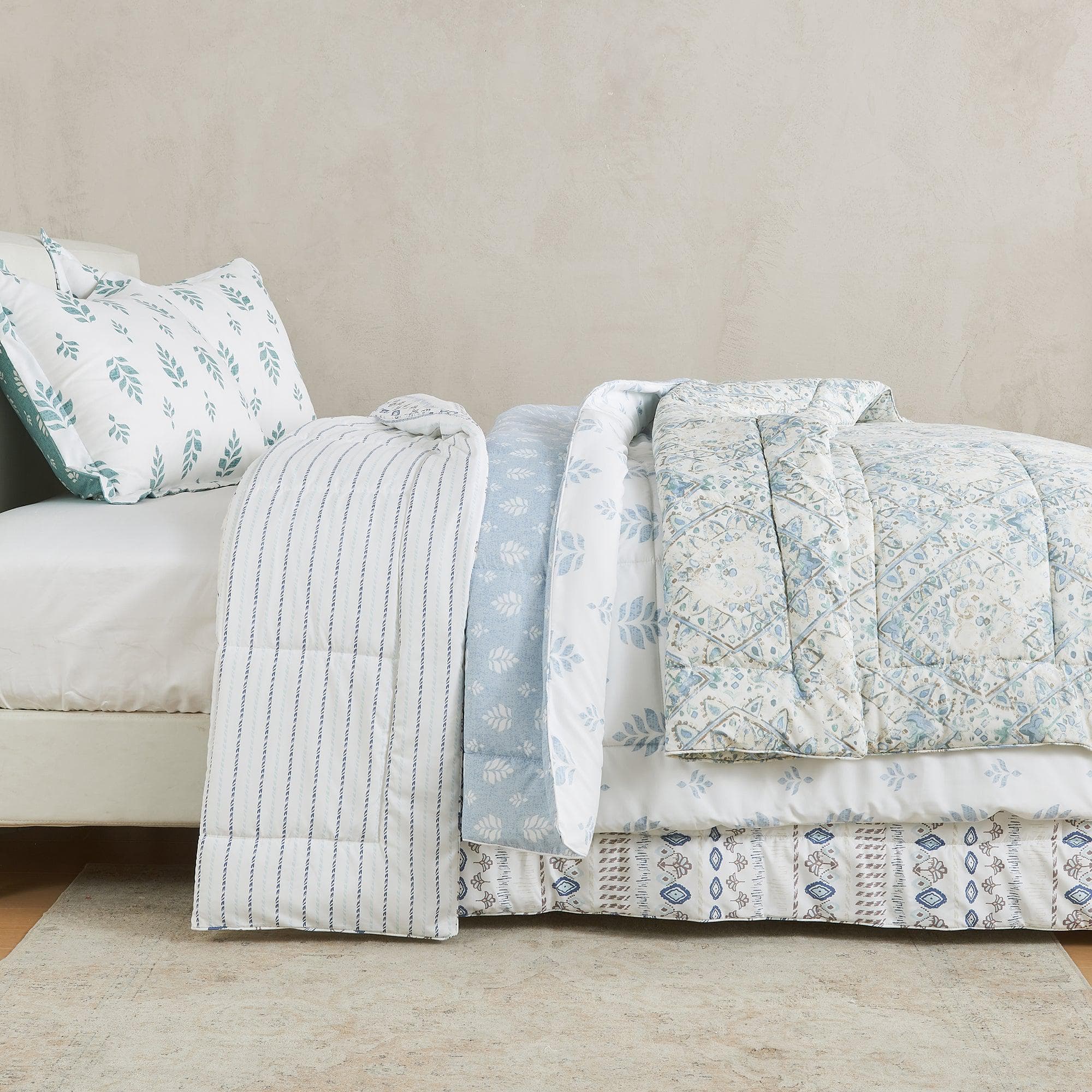 Reversible Comforter Set - Odette Collection - Image 60