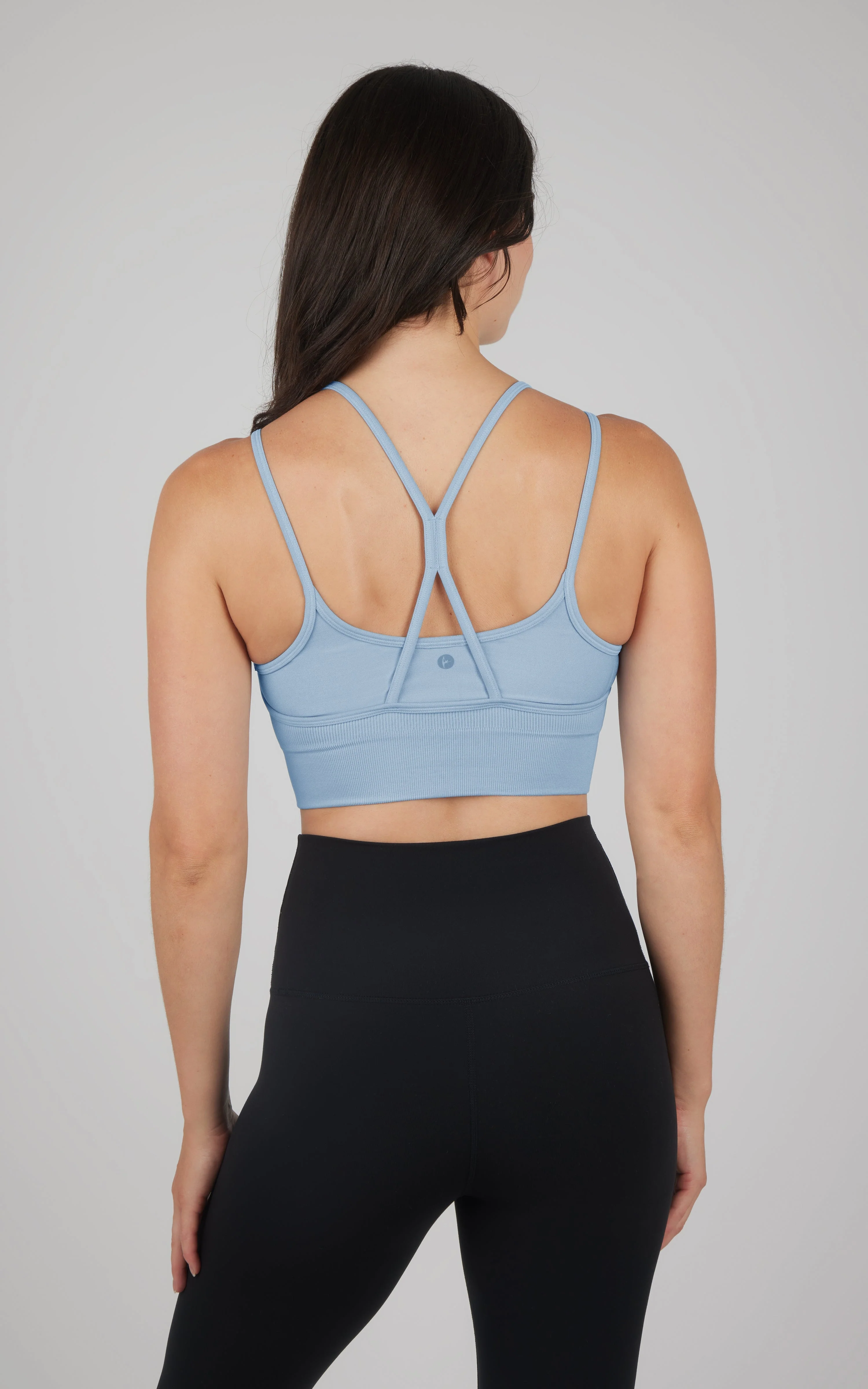Ribbed Seamless Double Layer Bra - Image 44