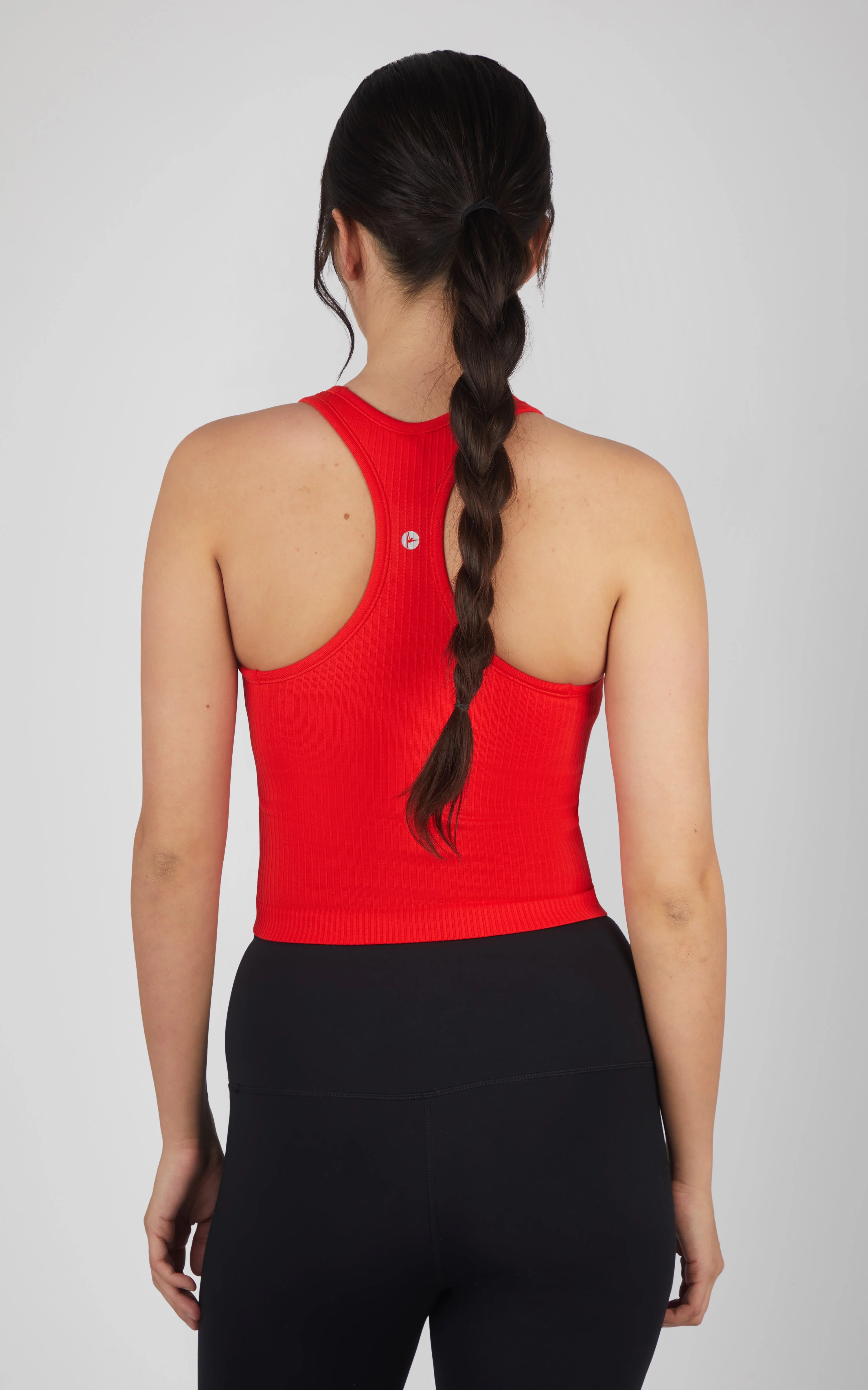 Ribbed Tank  with Padded Bra - Image 18