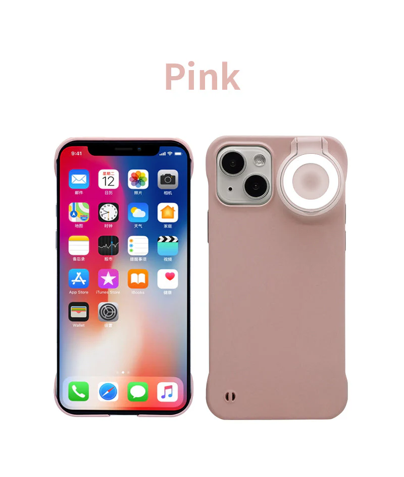 Ring Selfie Flip Light iPhone Case - 3 Colors - Image 12