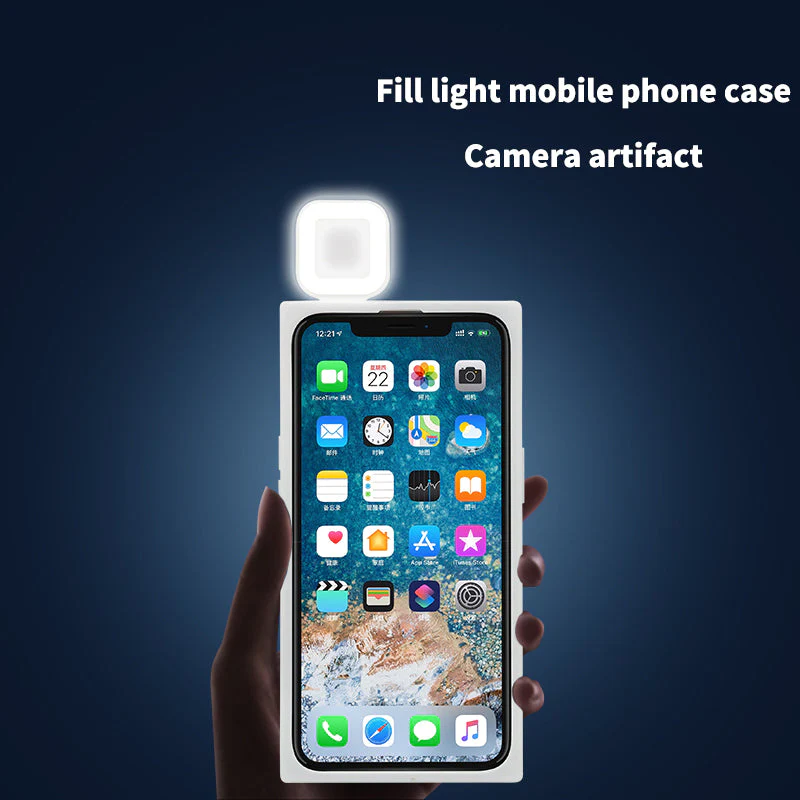 Ring Selfie Flip Light iPhone Case - 3 Colors - Image 48