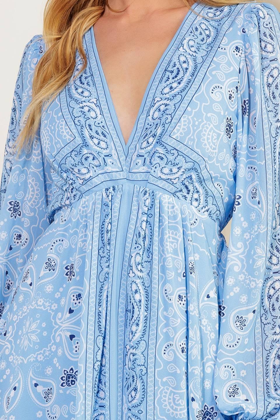 Ripples of Time Woven Maxi Dress - Image 7