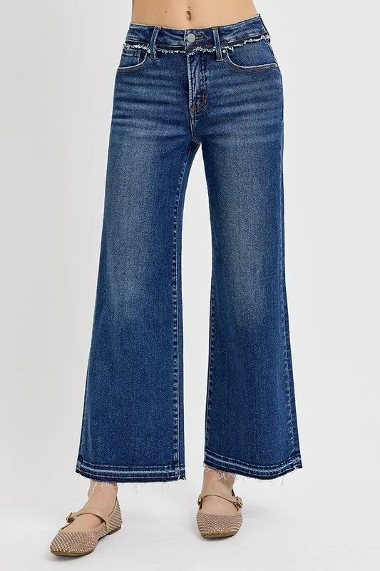 RISEN Full Size Tummy Control Bootcut Jeans Plus Size - Image 4
