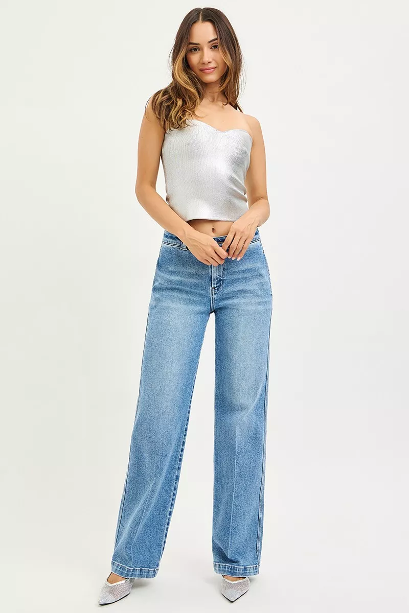 RISEN Slouchy Straight Jeans - Image 6