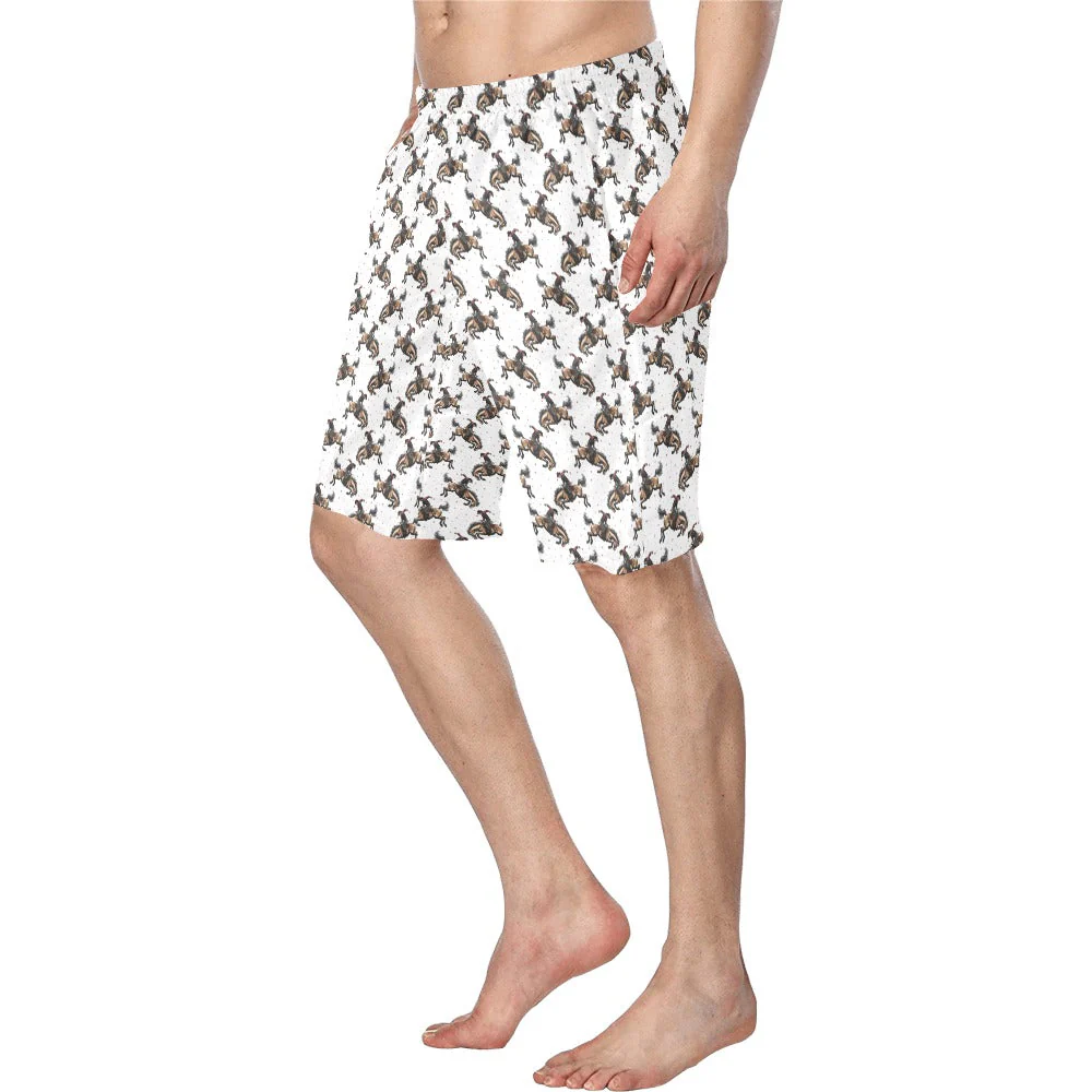 Rodeo Cowboy Men's Western Swim Trunk Board Shorts - Image 4