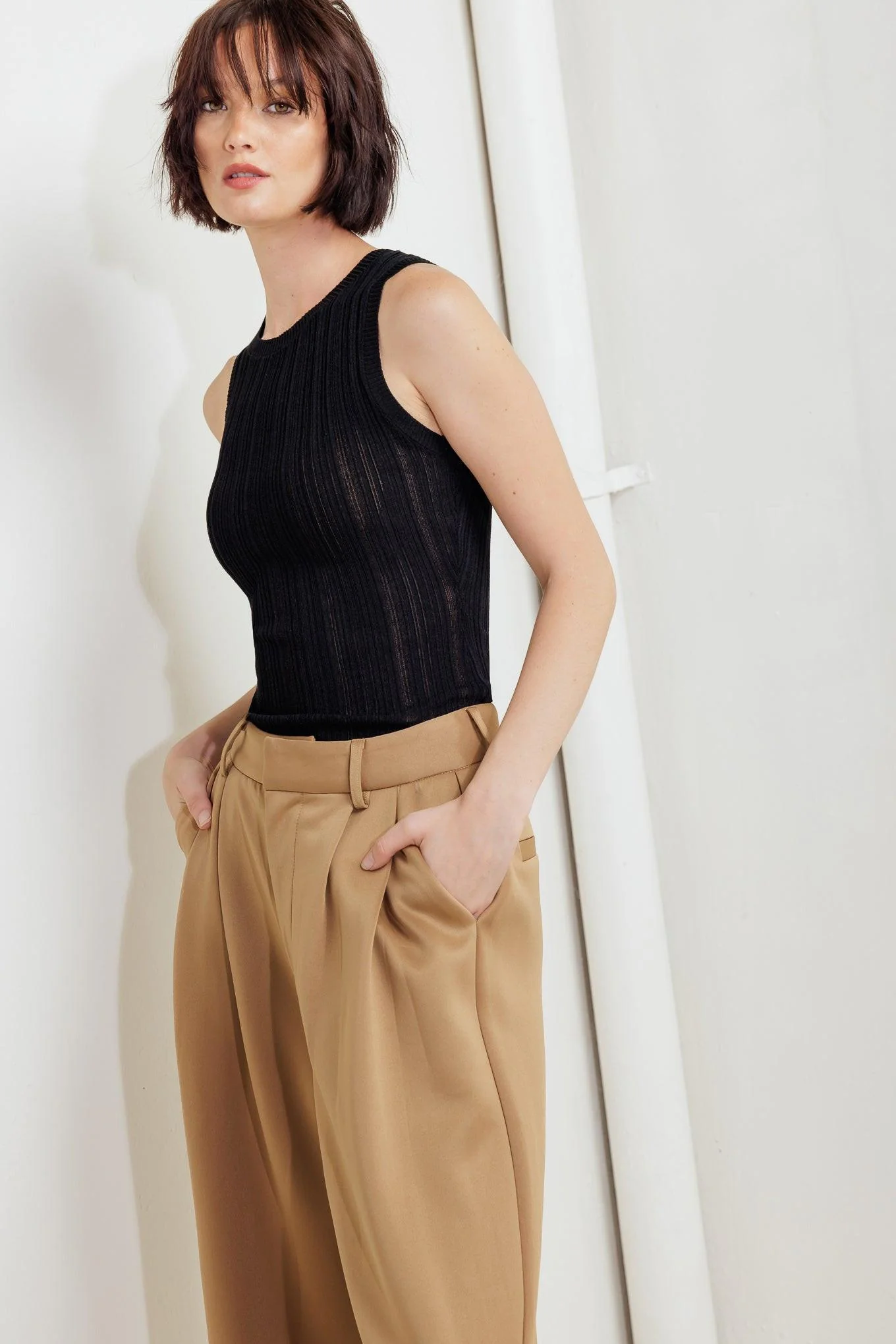 Romantic Petal Woven Pants - Image 7