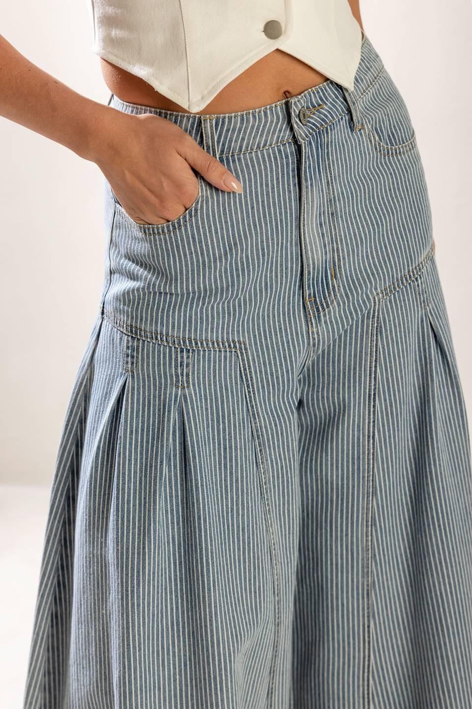 Rooftop Romance Denim Pants - Image 2